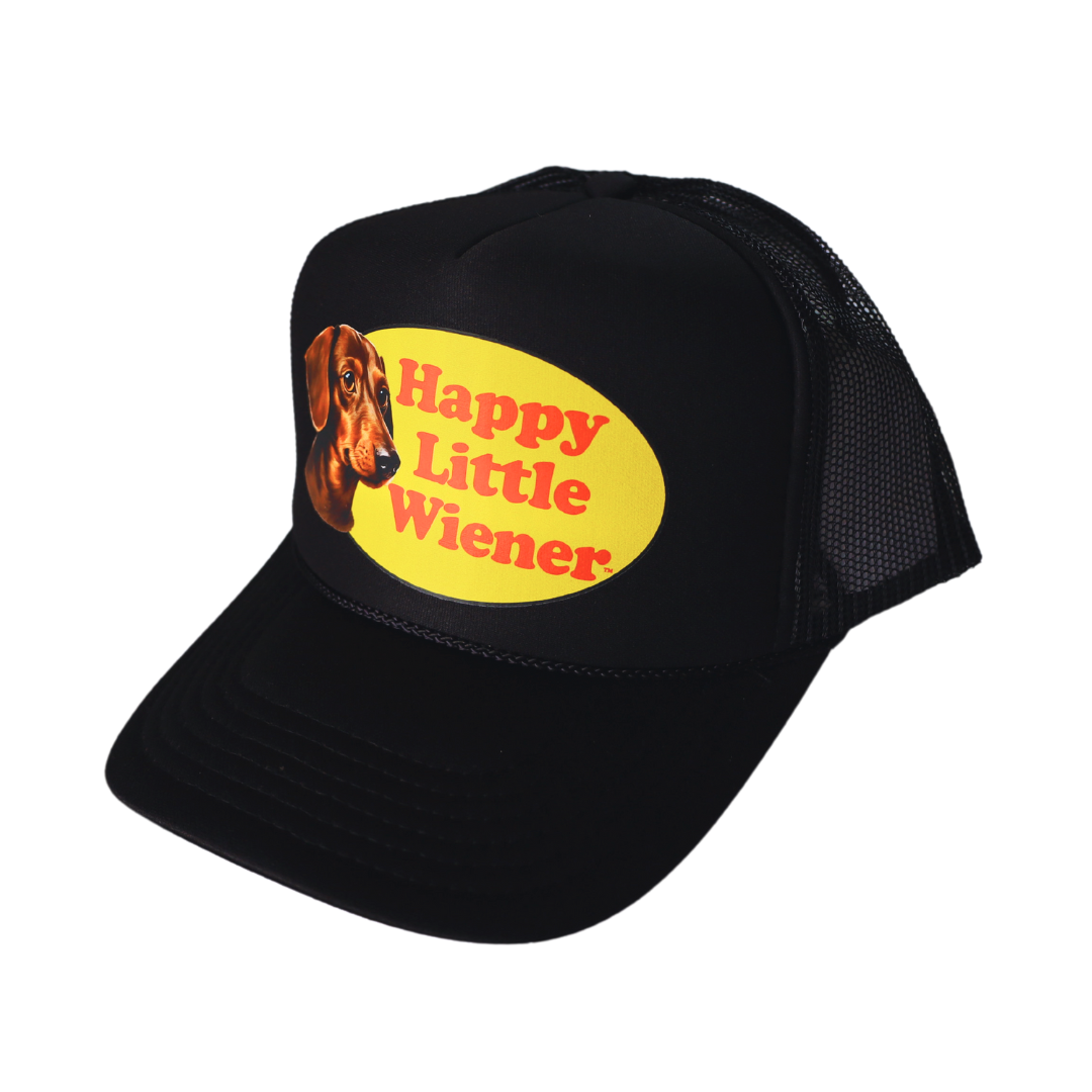 Happy Little Wiener Dog Trucker Hat