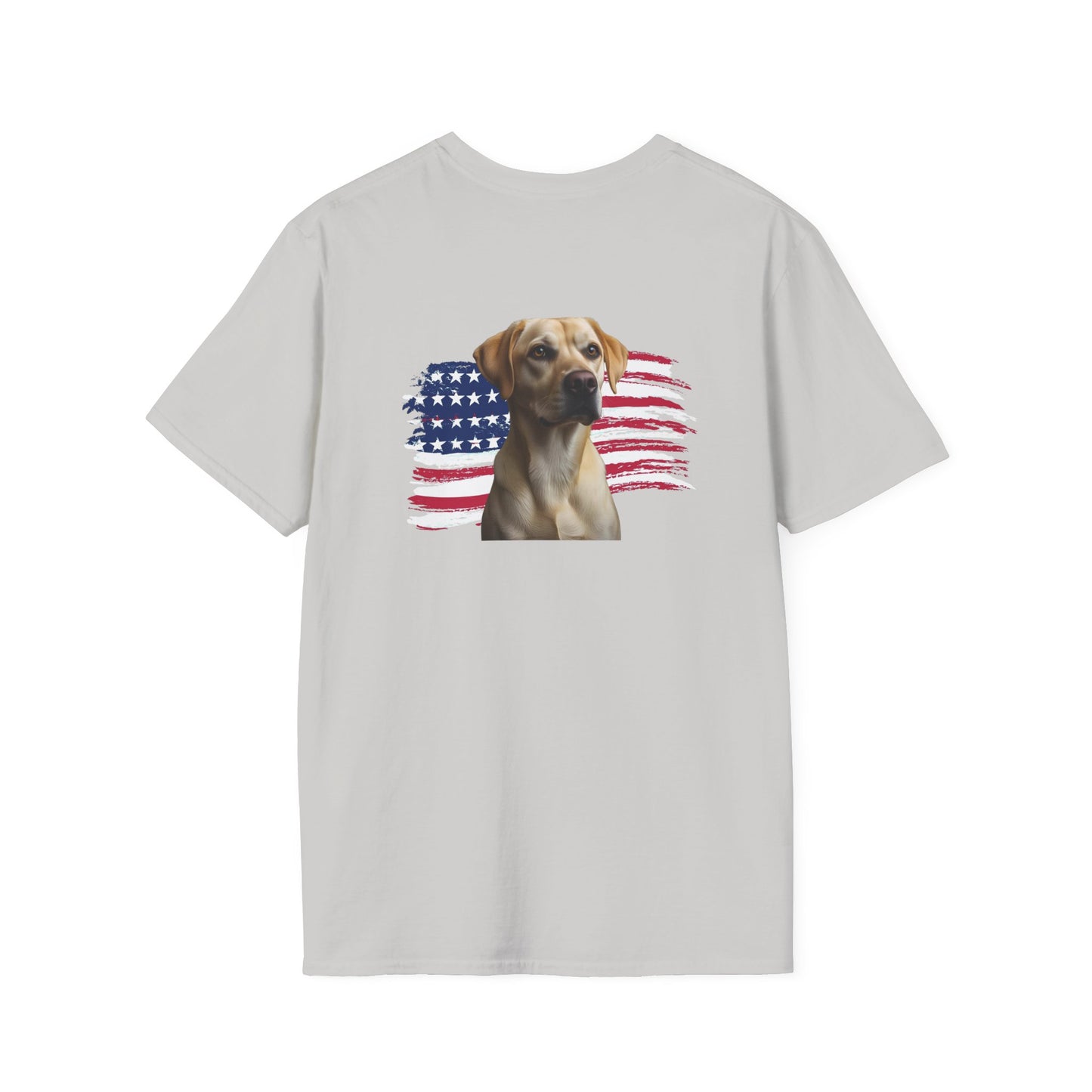AMERICAN WIENER TEE YELLOW LAB