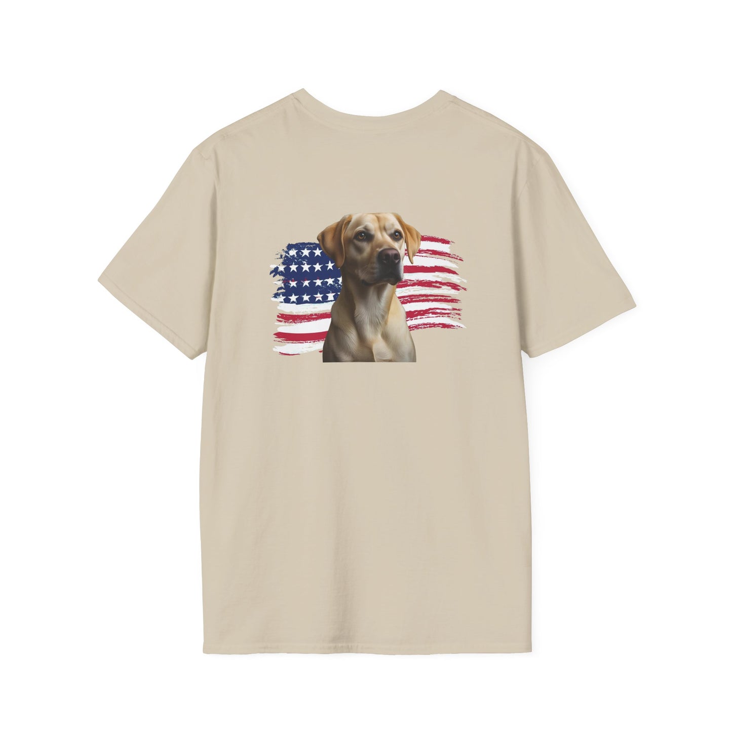 AMERICAN WIENER TEE YELLOW LAB