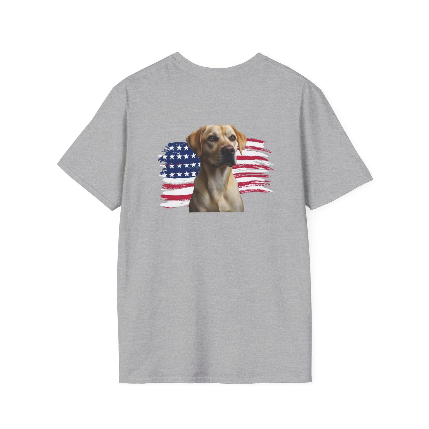 AMERICAN WIENER TEE YELLOW LAB