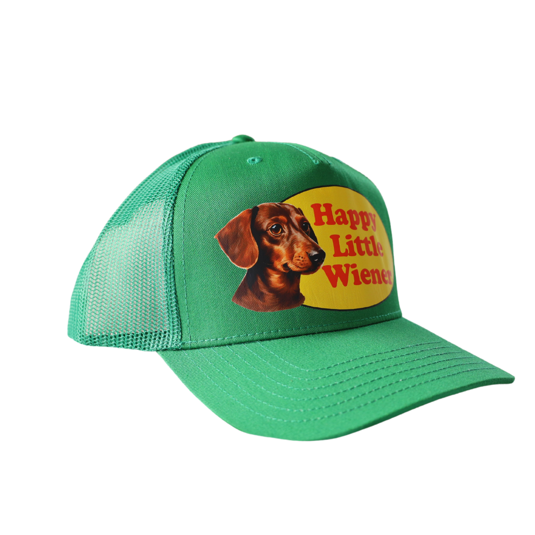 Happy Little Wiener Dog Trucker Hat