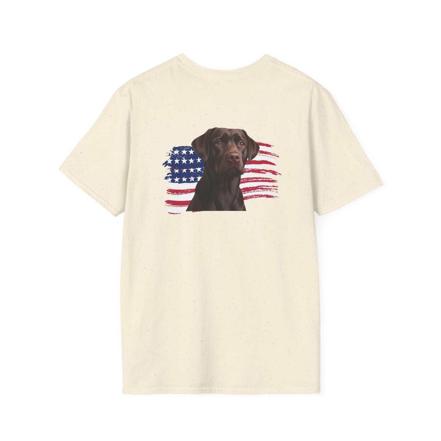 AMERICAN WIENER TEE (CHOCOLATE LAB)