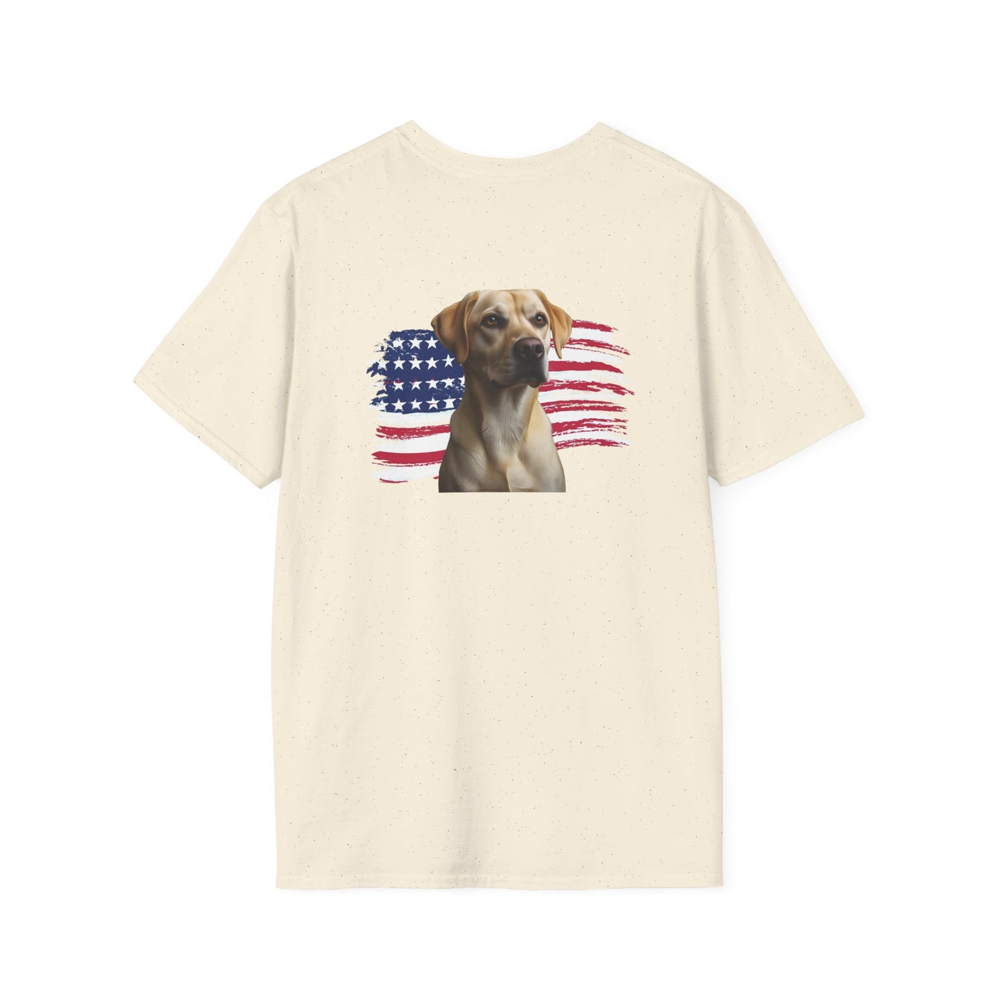 AMERICAN WIENER TEE YELLOW LAB