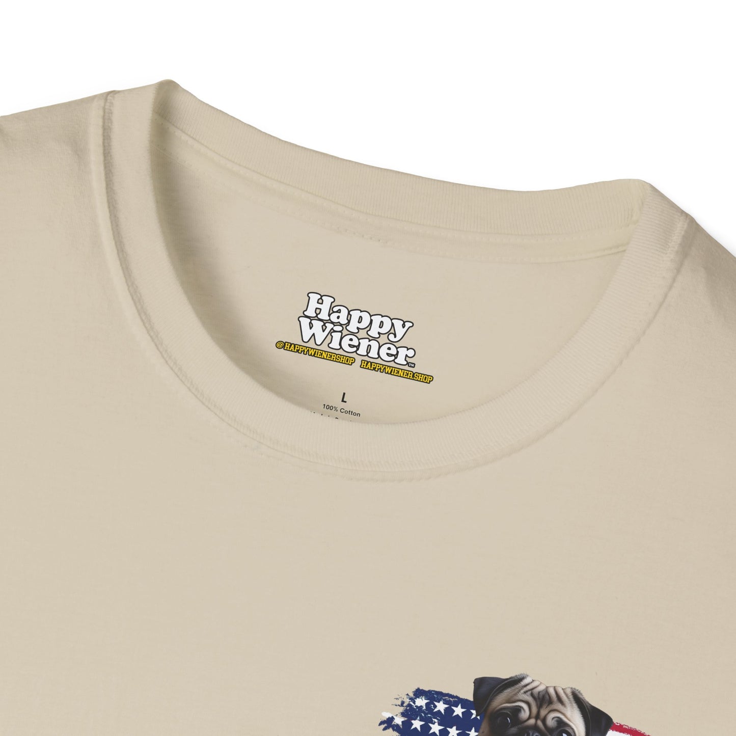 AMERICAN WIENER TEE (PUG)