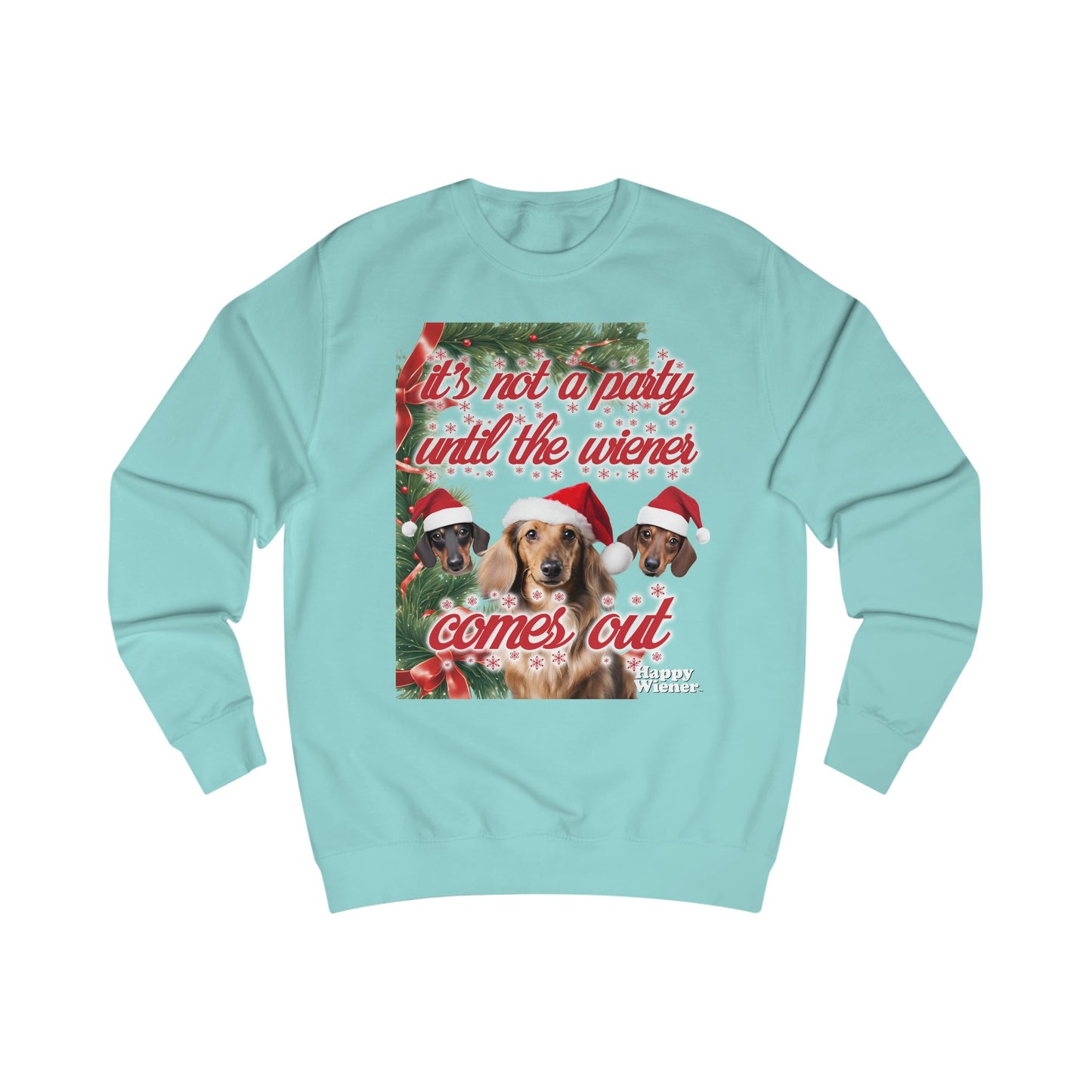 Happy Wiener™ CHRISTMAS SWEATER WIENER PARTY