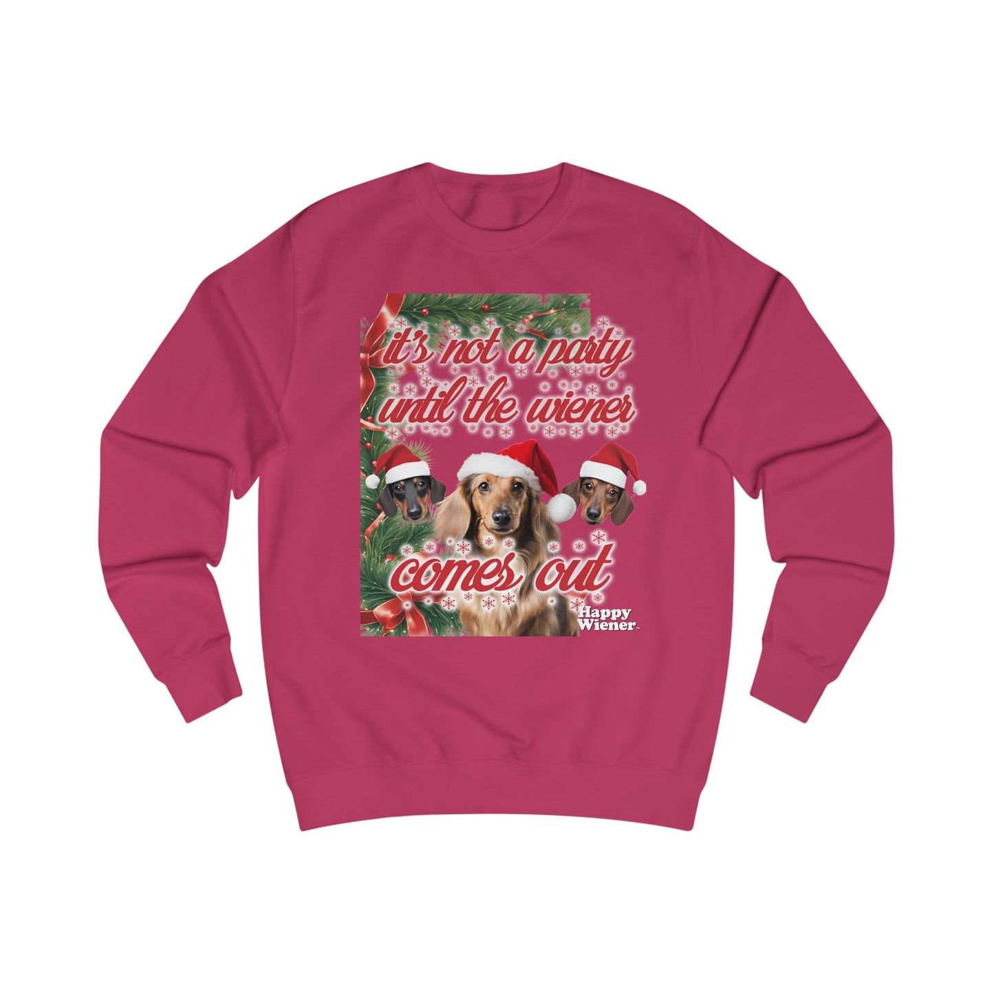 Happy Wiener™ CHRISTMAS SWEATER WIENER PARTY
