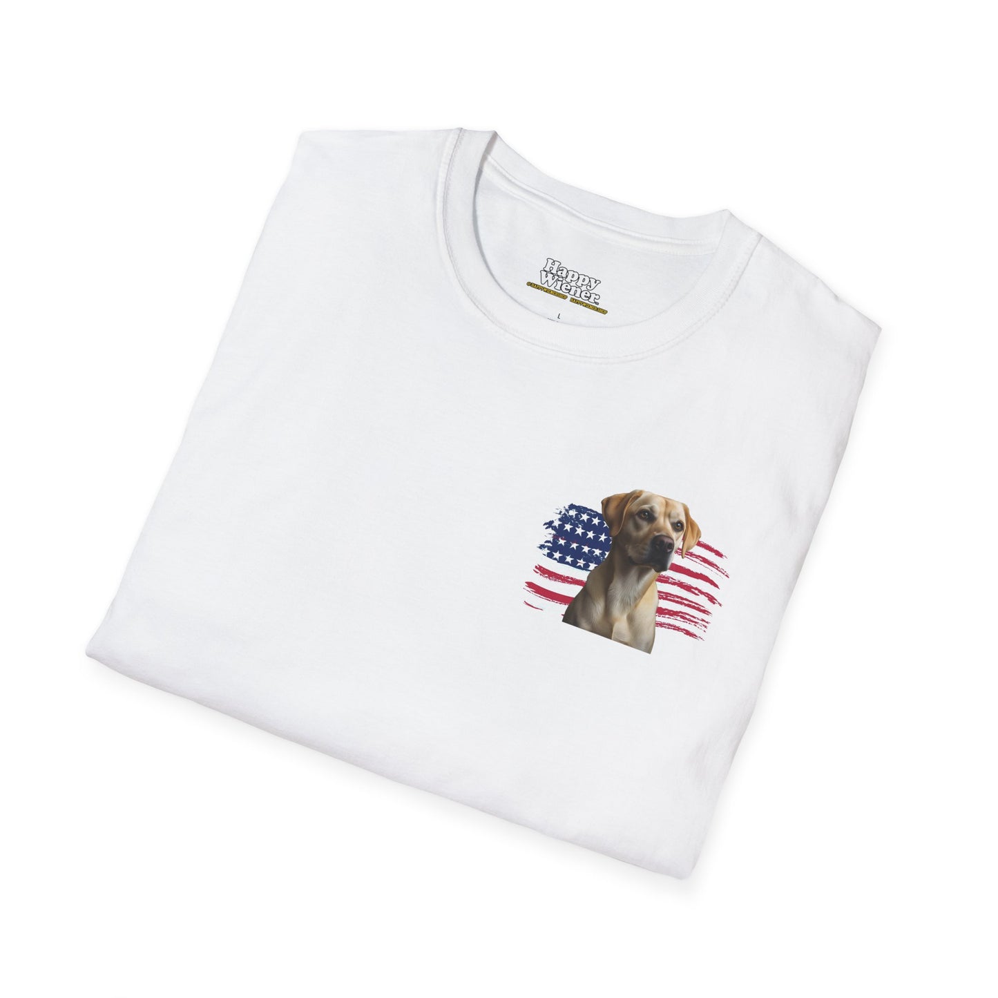 AMERICAN WIENER TEE YELLOW LAB