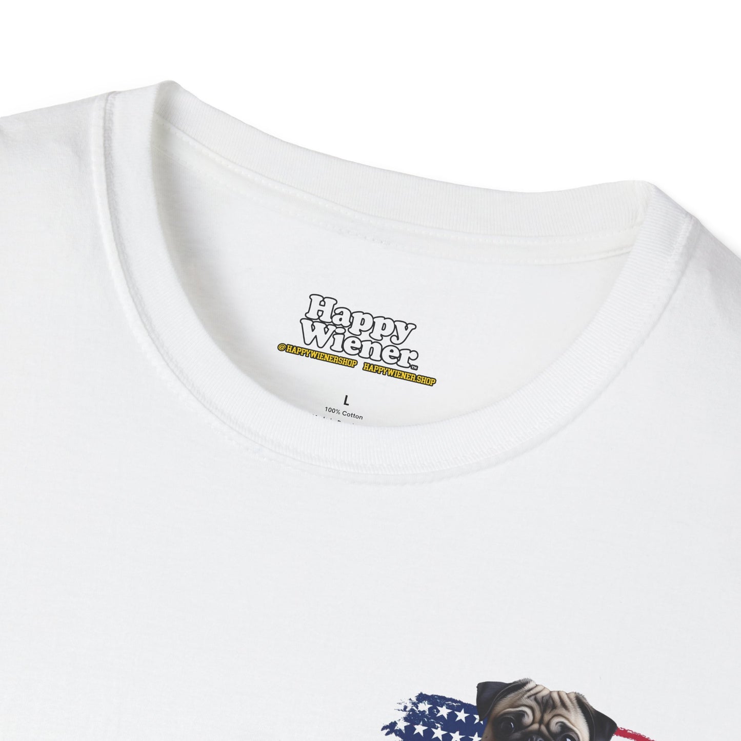 AMERICAN WIENER TEE (PUG)