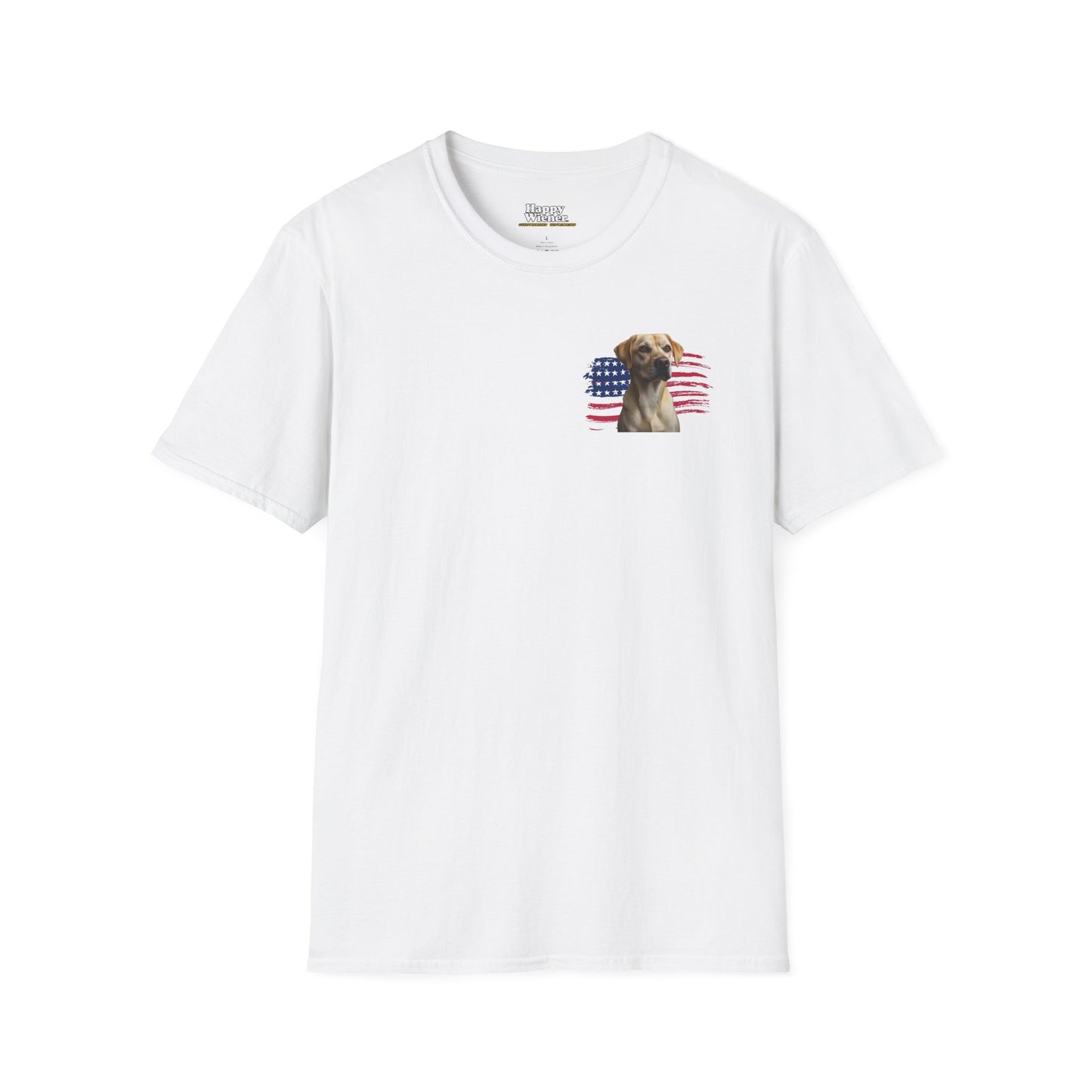 AMERICAN WIENER TEE YELLOW LAB
