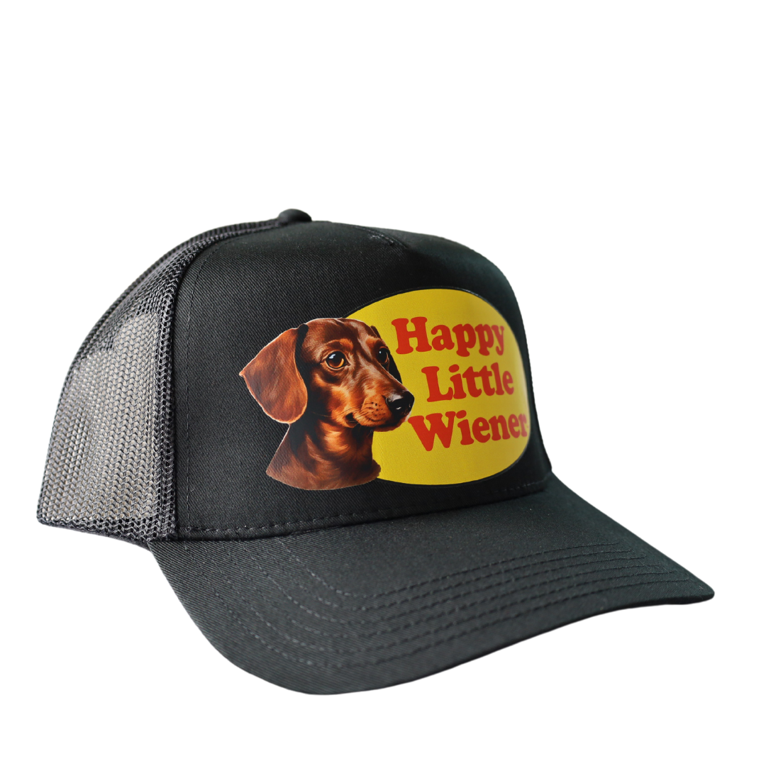 Happy Little Wiener Dog Trucker Hat