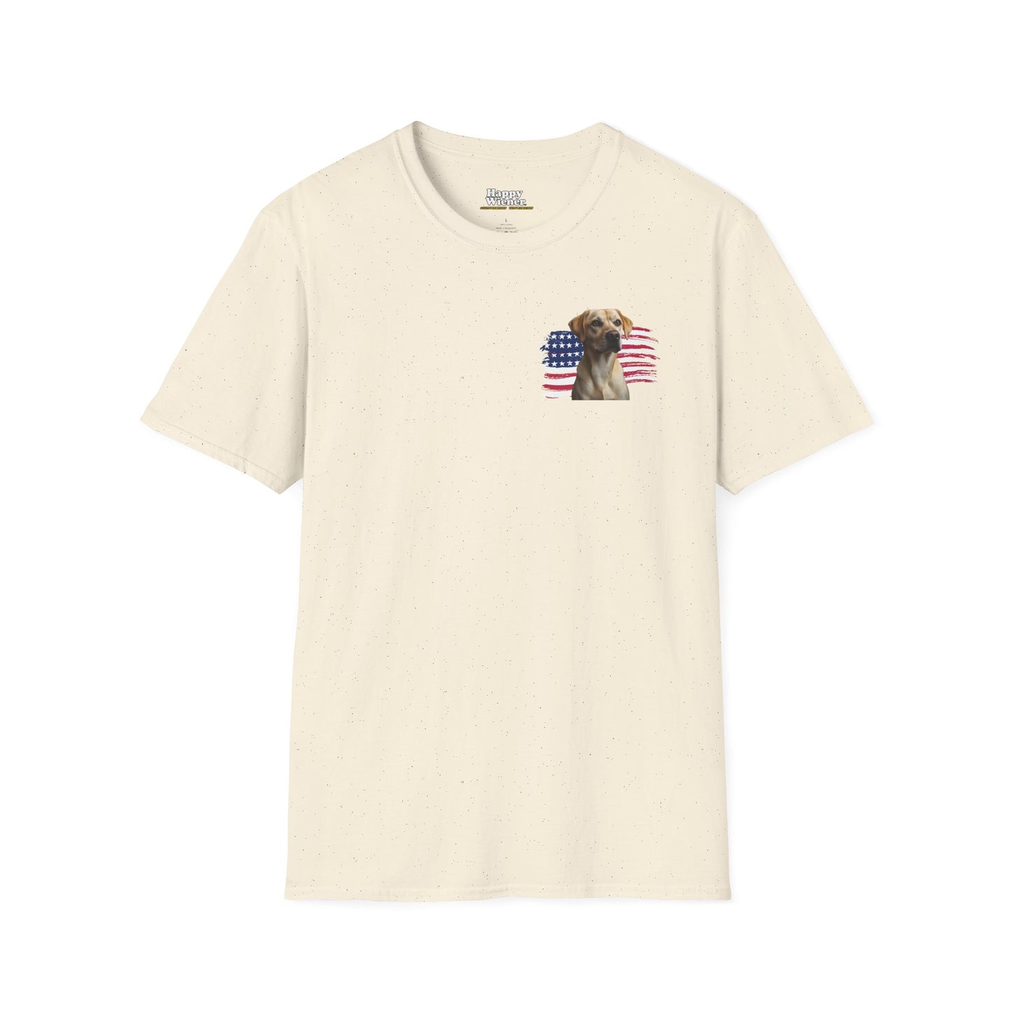 AMERICAN WIENER TEE YELLOW LAB
