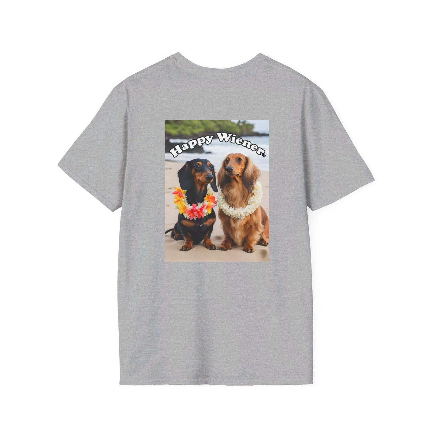Happy Wiener™ "Relax" Blonde Weenie Tee Hawaiian Dream