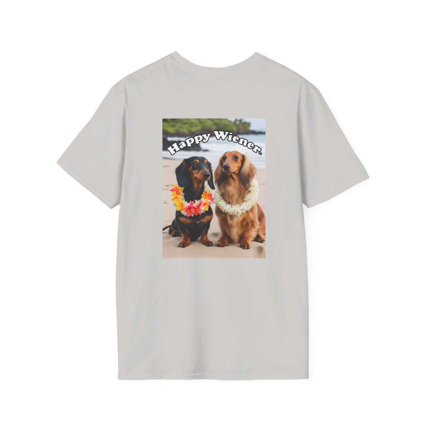 Happy Wiener™ "Relax" Blonde Weenie Tee Hawaiian Dream