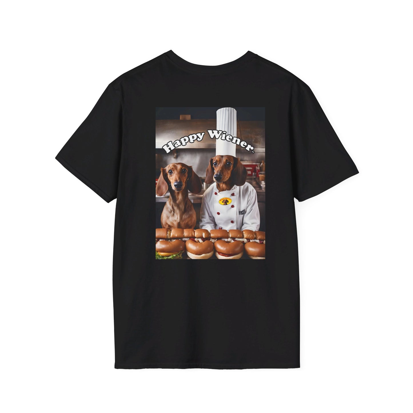 Happy Wiener™ "Restaurant" Blonde Weenie Tee