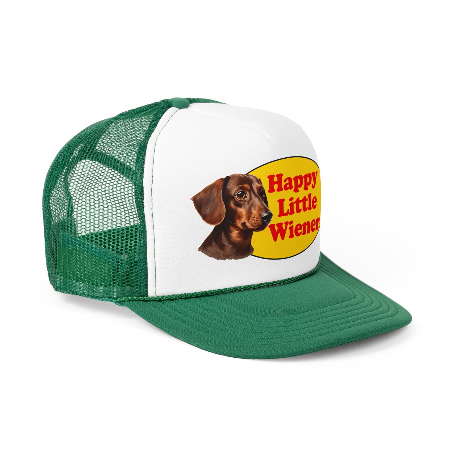 Happy Little Wiener™ Official Trucker Hat Gift - Wiener Dog Hat