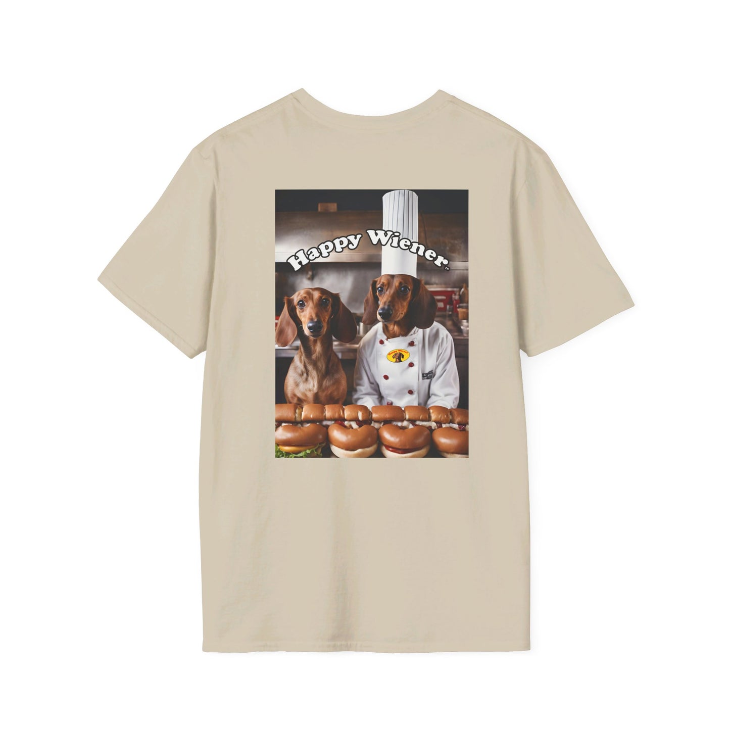 Happy Wiener™ "Restaurant" Blonde Weenie Tee