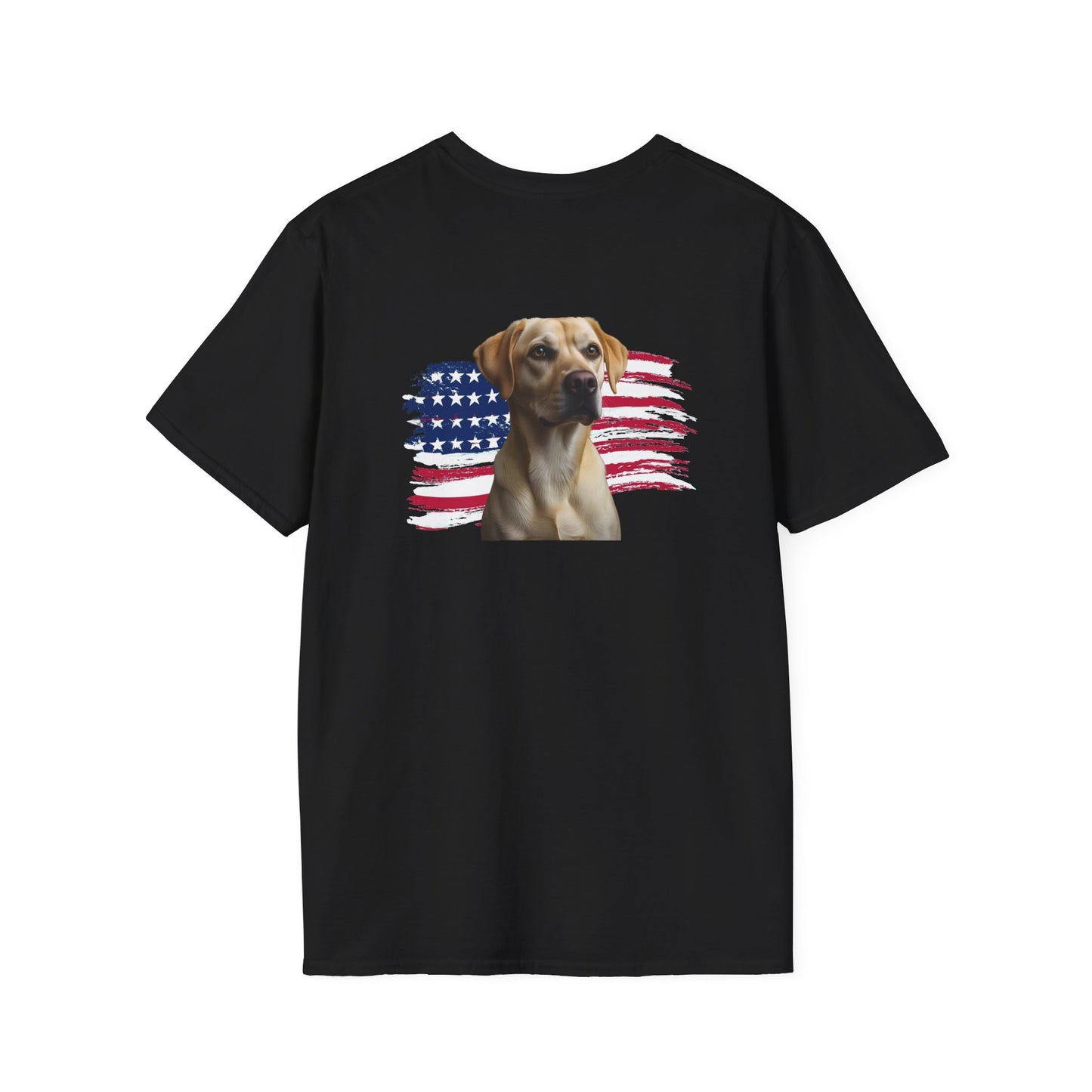AMERICAN WIENER TEE YELLOW LAB