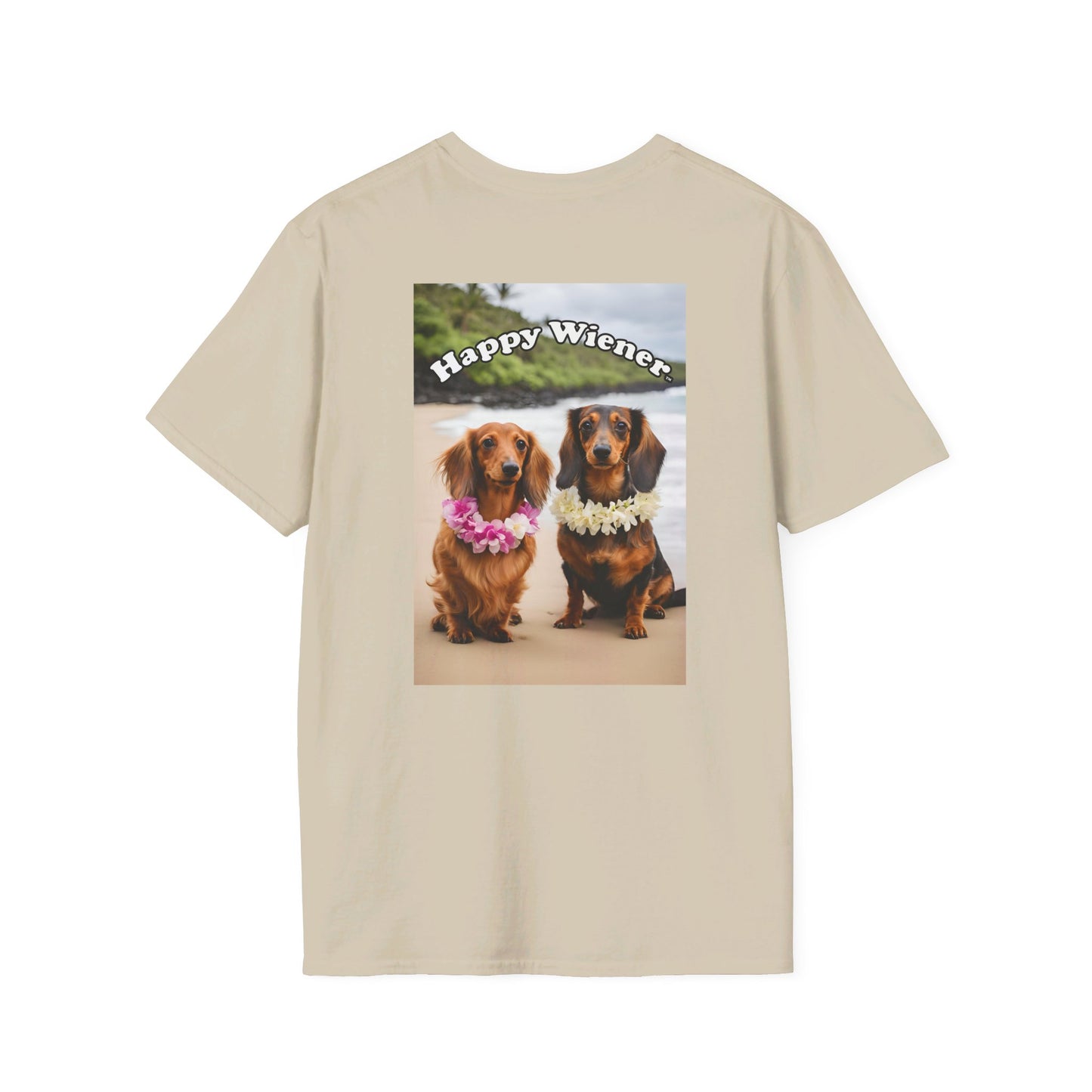 Happy Wiener™ "Buds" Blonde Weenie Tee Hawaiian Dream