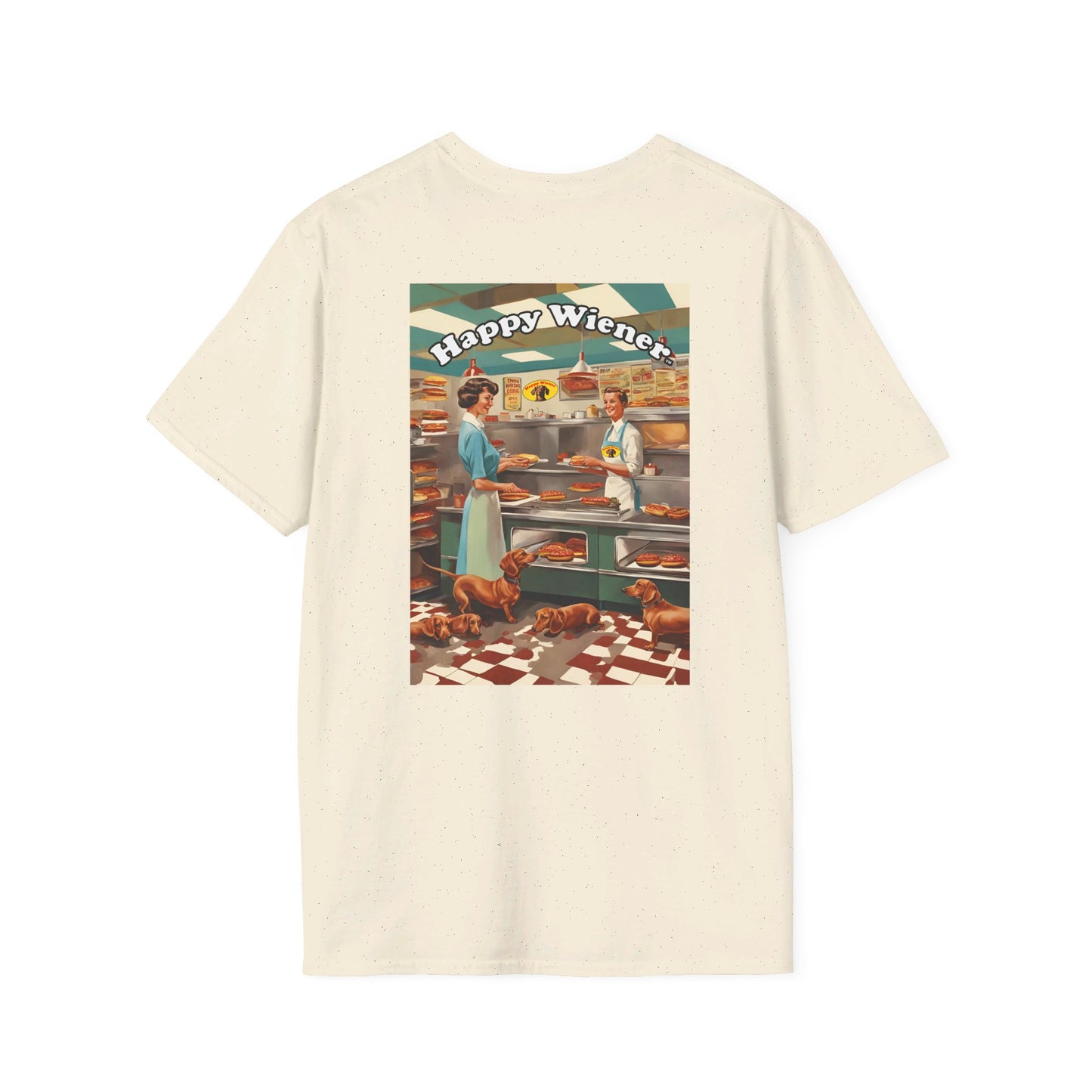 Happy Wiener™ "4 Weens Diner" Blonde Weenie Tee