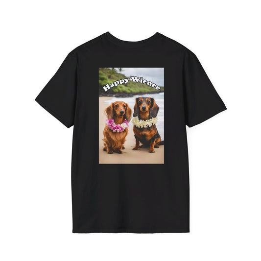 Happy Wiener™ "Buds" Blonde Weenie Tee Hawaiian Dream