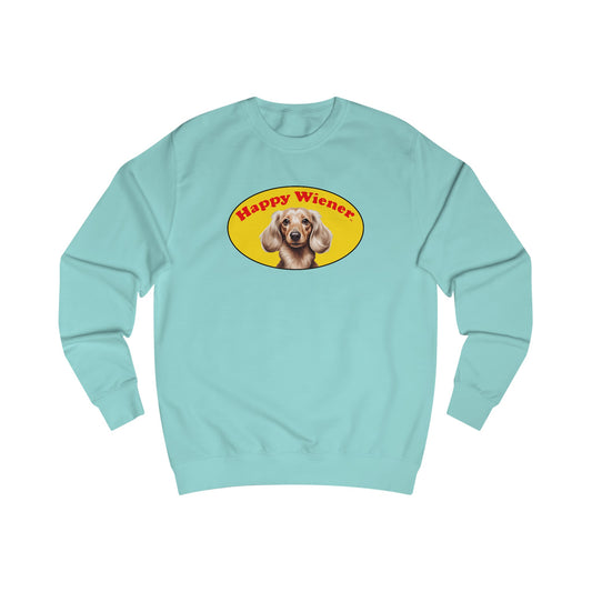 Happy Wiener™ Blonde Wiener Logo Sweatshirt