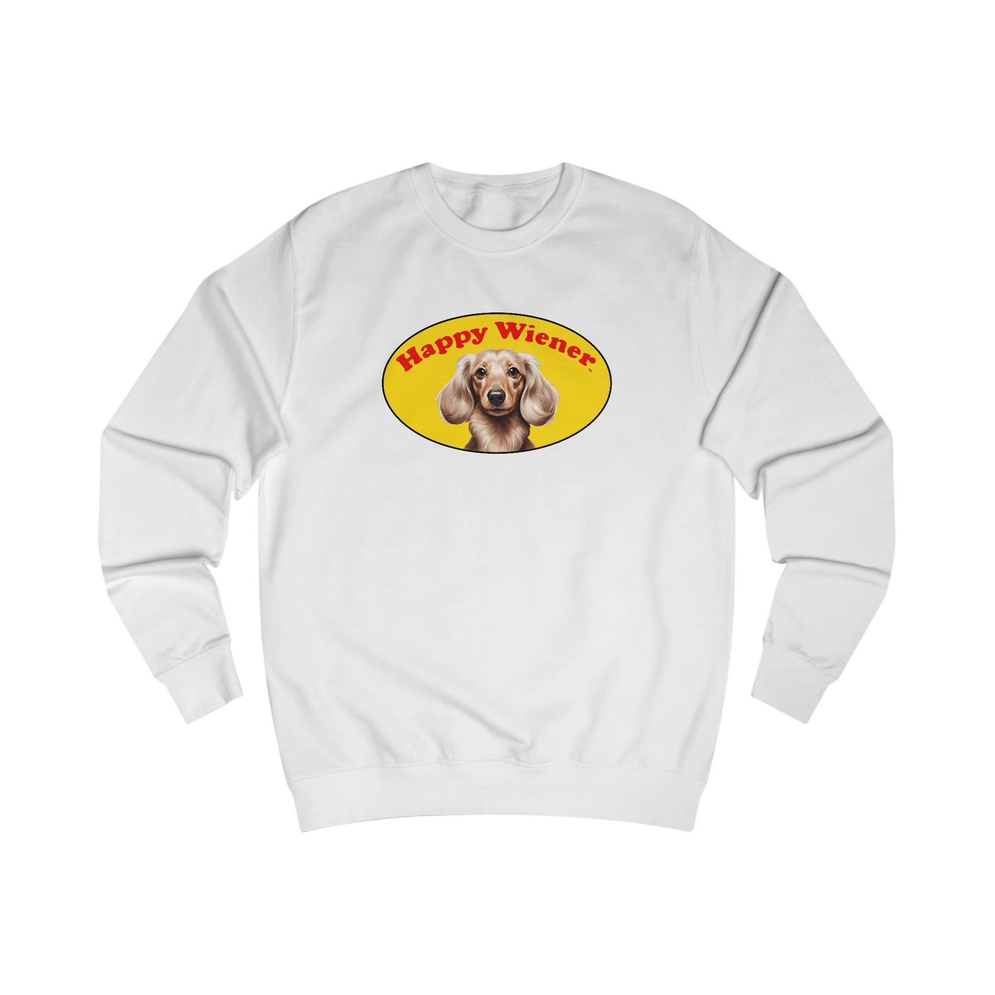 Happy Wiener™ Blonde Wiener Logo Sweatshirt