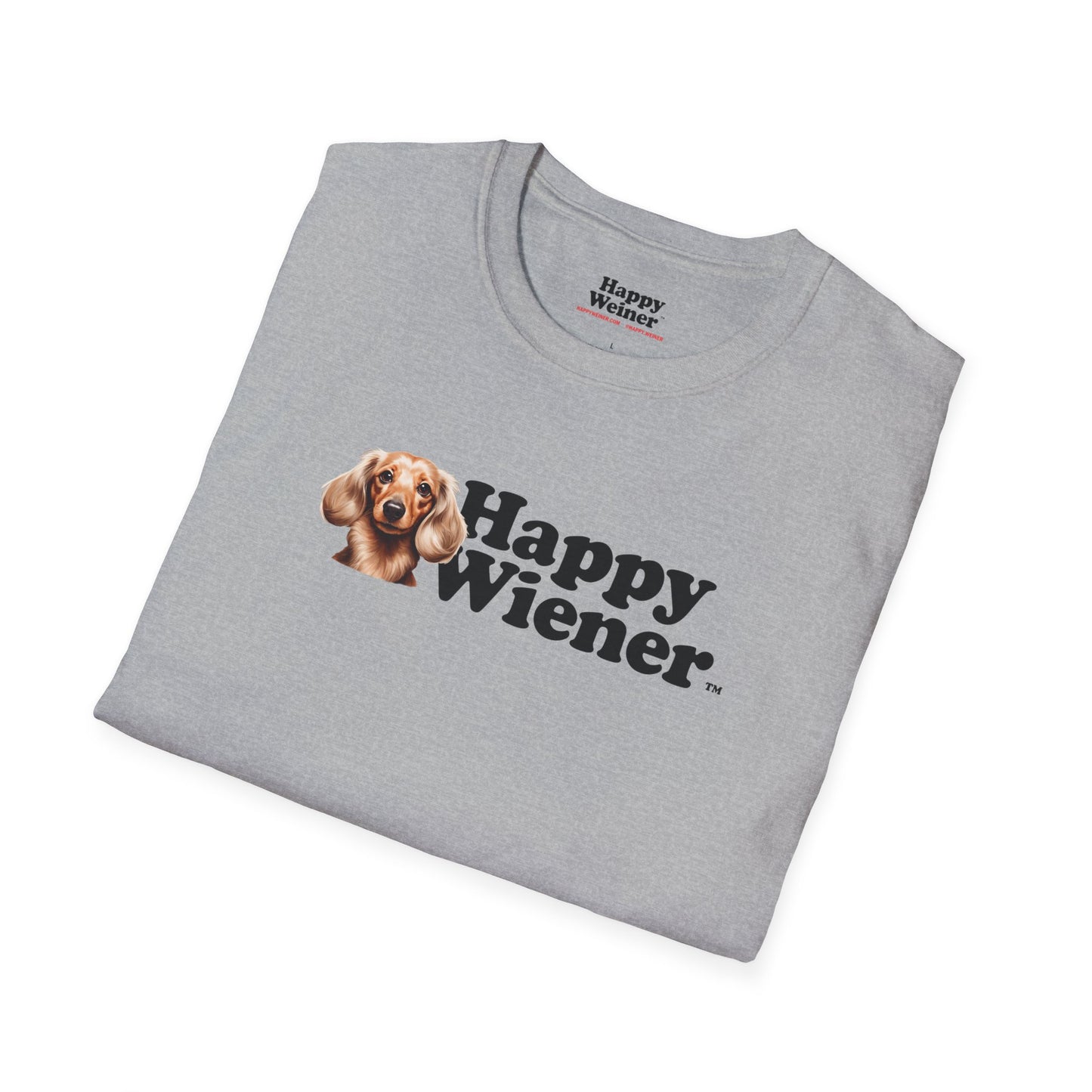 Happy Wiener™ Blonde Ween Blue Tee