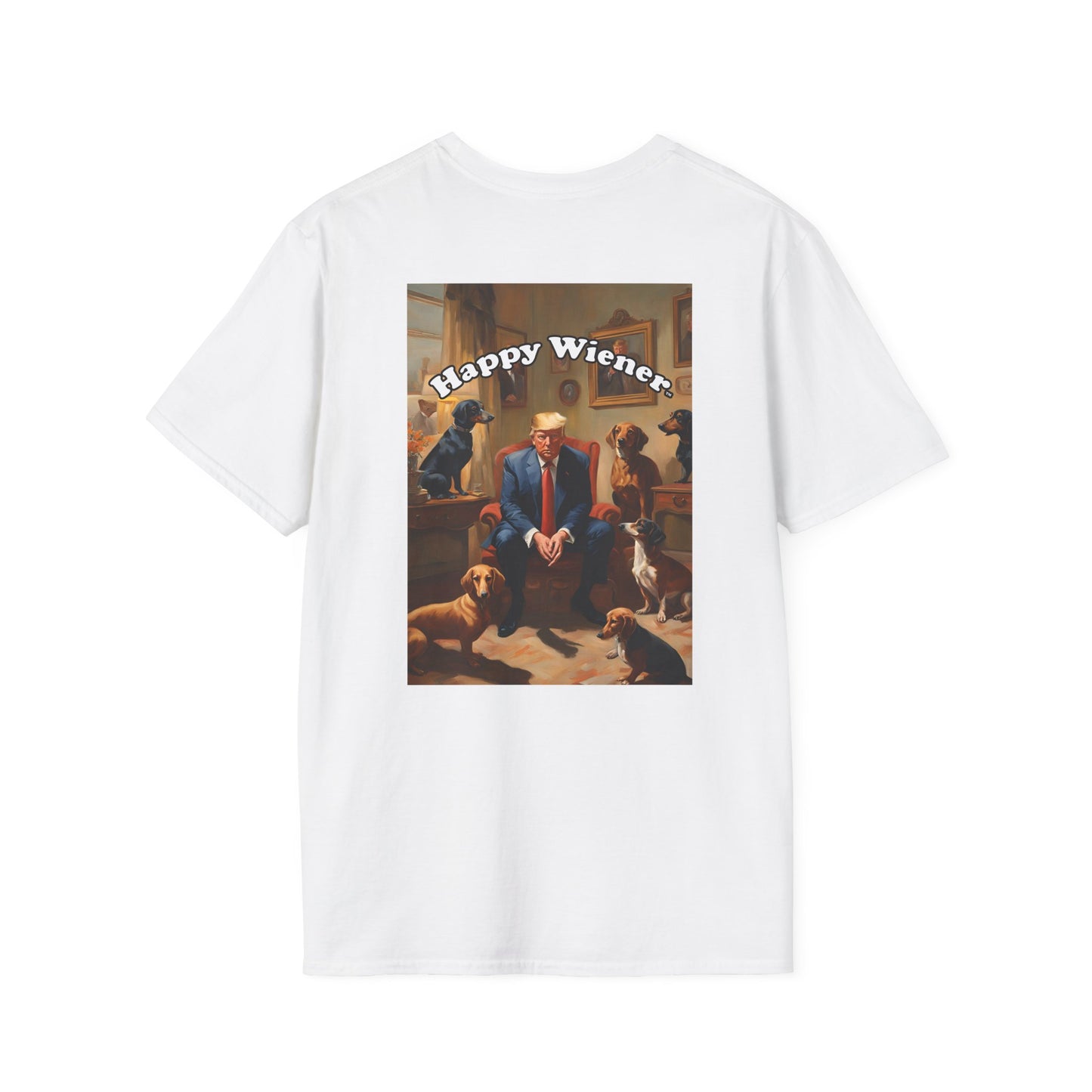 Happy Wiener™ "Commander-in-Chief" Weenie Tee