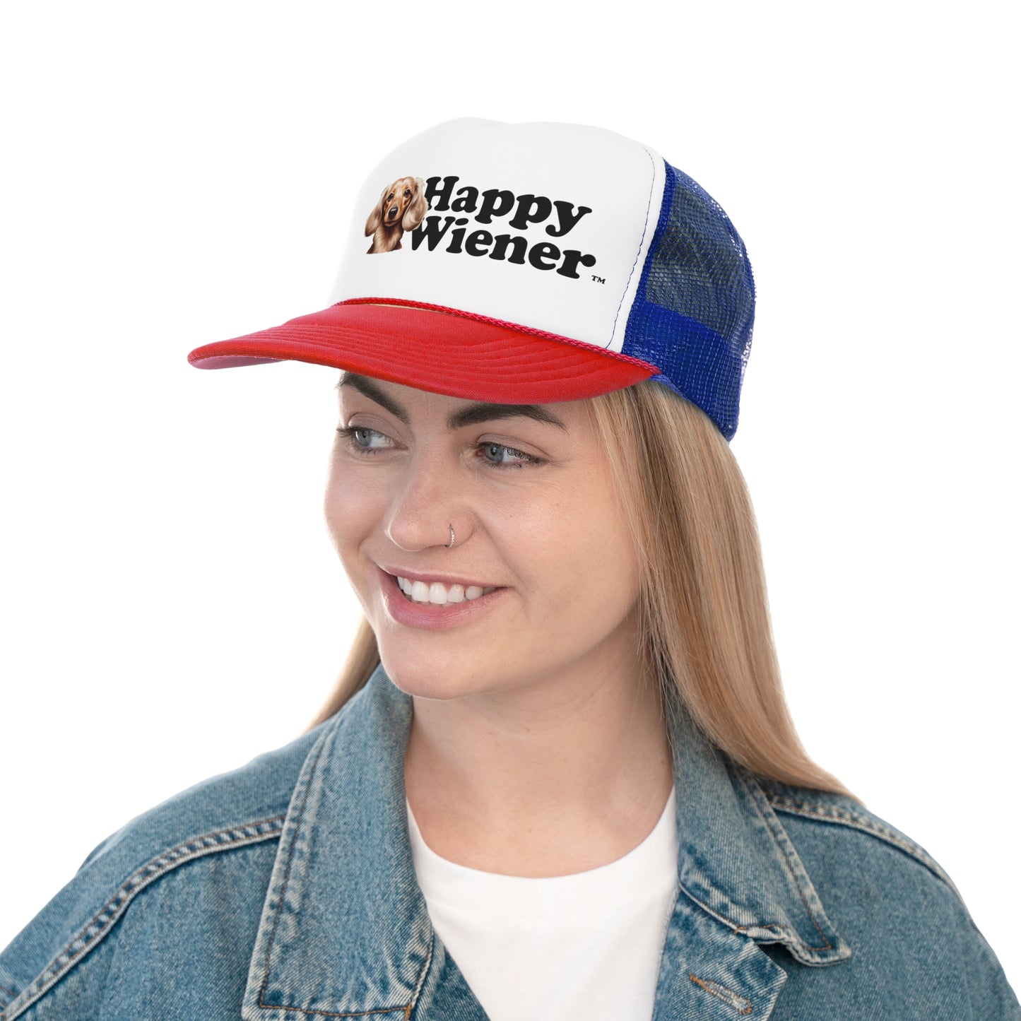 Happy Wiener™ Blonde Ween Trucker Hat