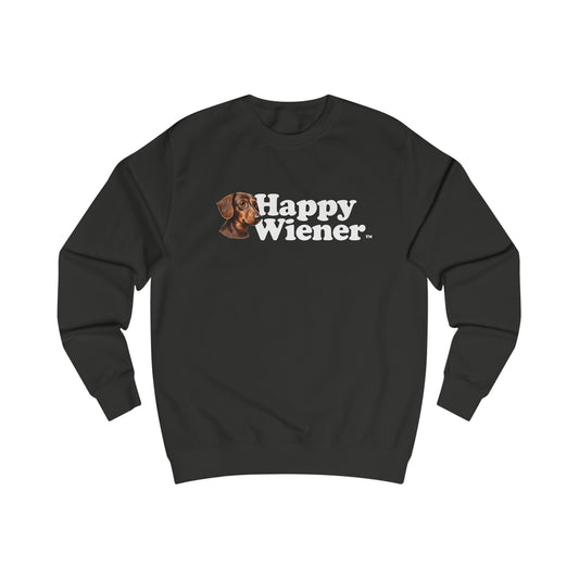 Happy Wiener™ Brown Wiener Sweatshirt