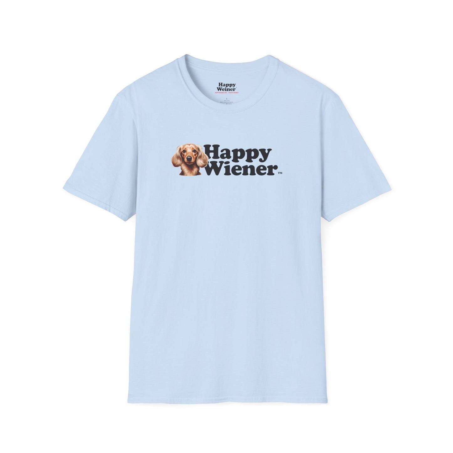 Happy Wiener™ Blonde Ween Blue Tee