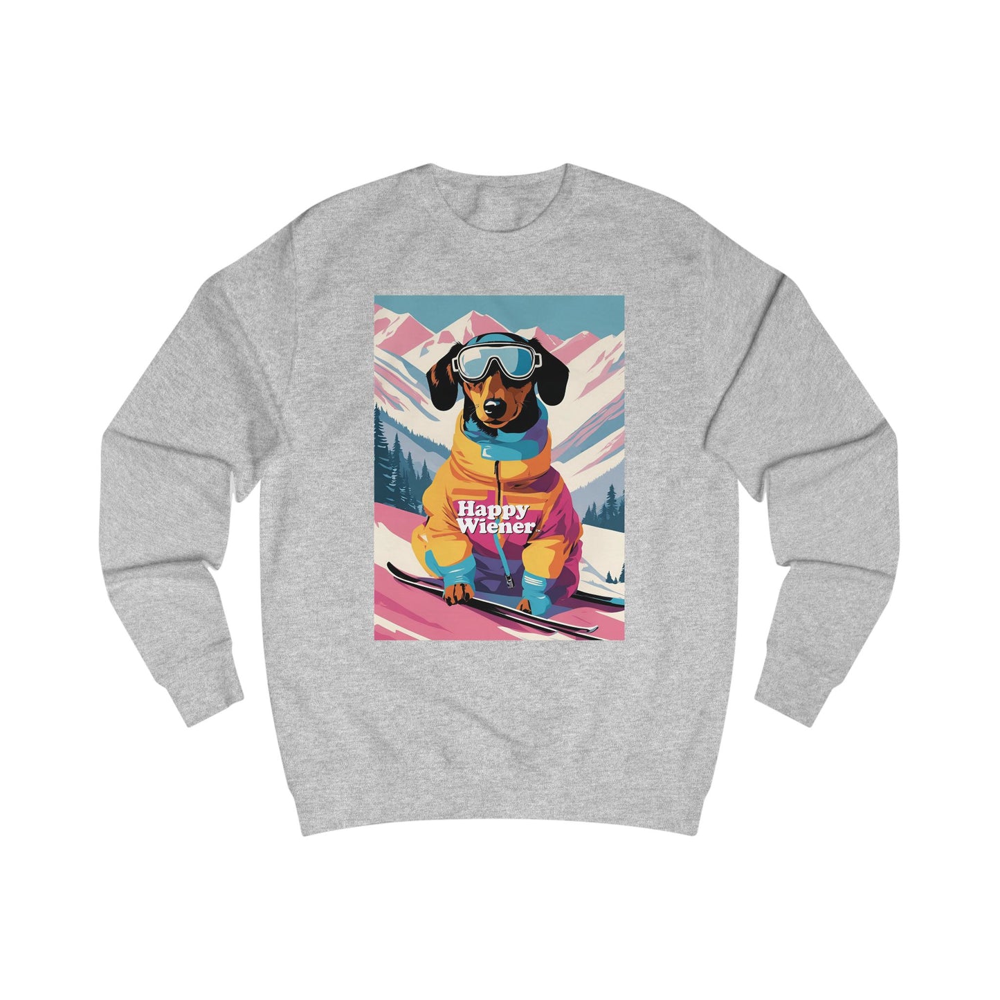 Happy Wiener™ CHRISTMAS SWEATER SKI'SONS GREETINGS