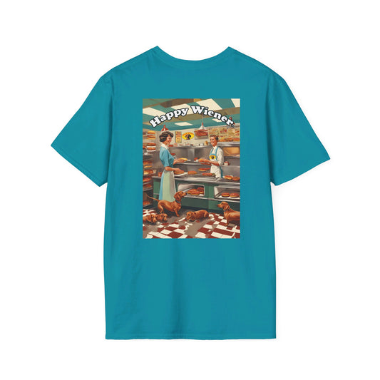 Happy Wiener™ "4 Weens Diner" Blonde Weenie Tee