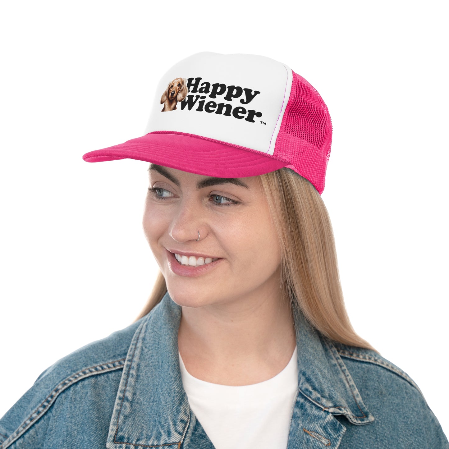 Happy Wiener™ Blonde Ween Trucker Hat