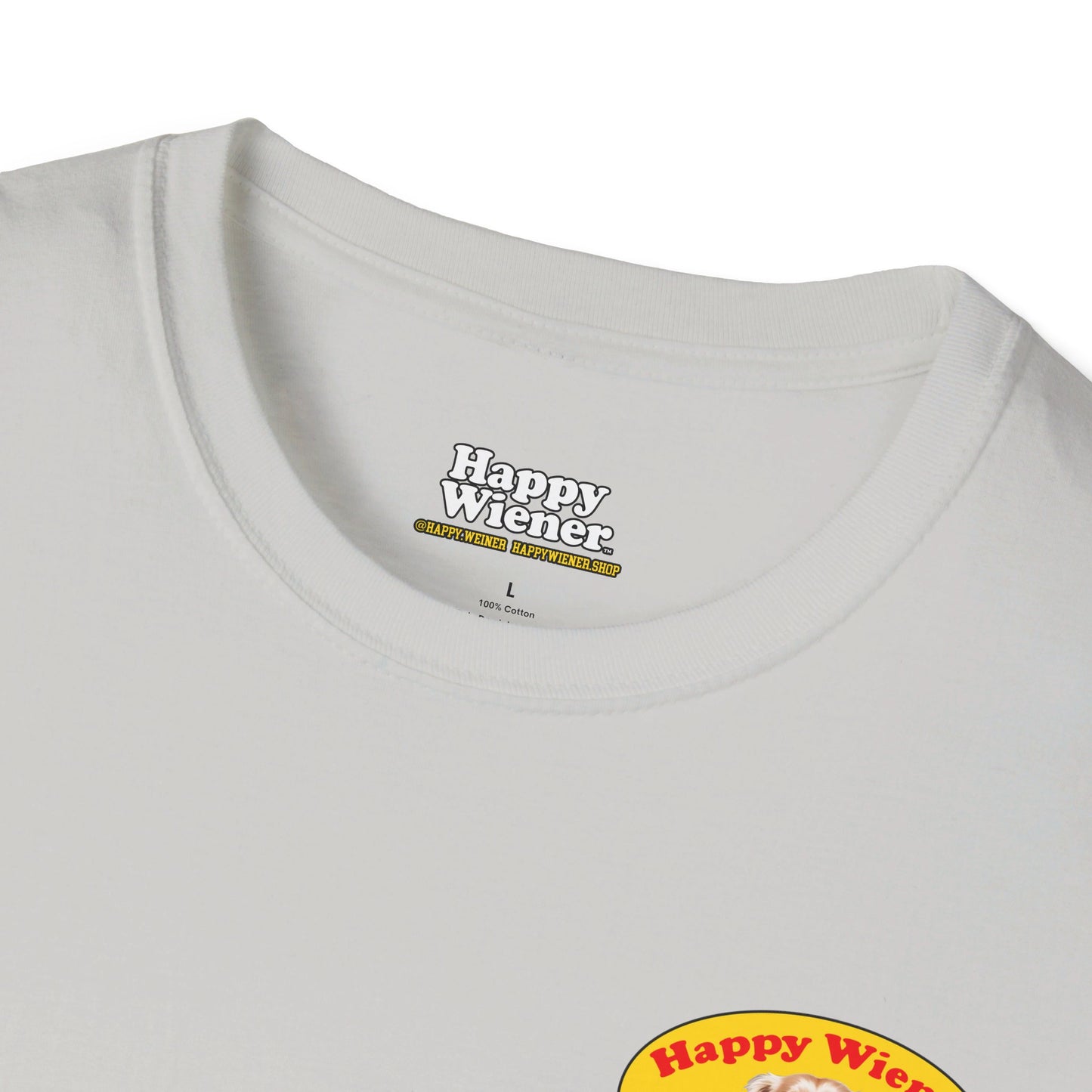 Happy Wiener™ "Comic Style Diner" Blonde Weenie Tee