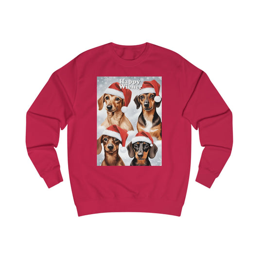 Happy Wiener™ CHRISTMAS SWEATER collage