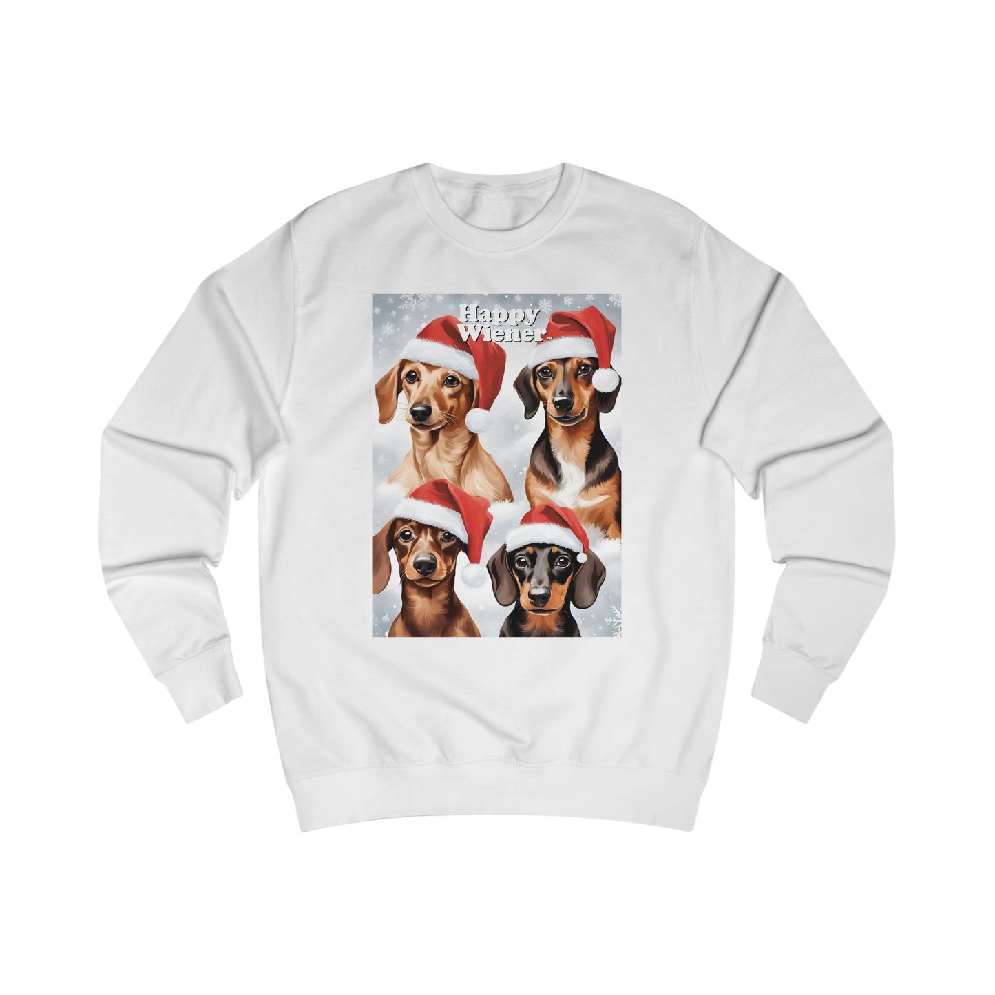 Happy Wiener™ CHRISTMAS SWEATER collage