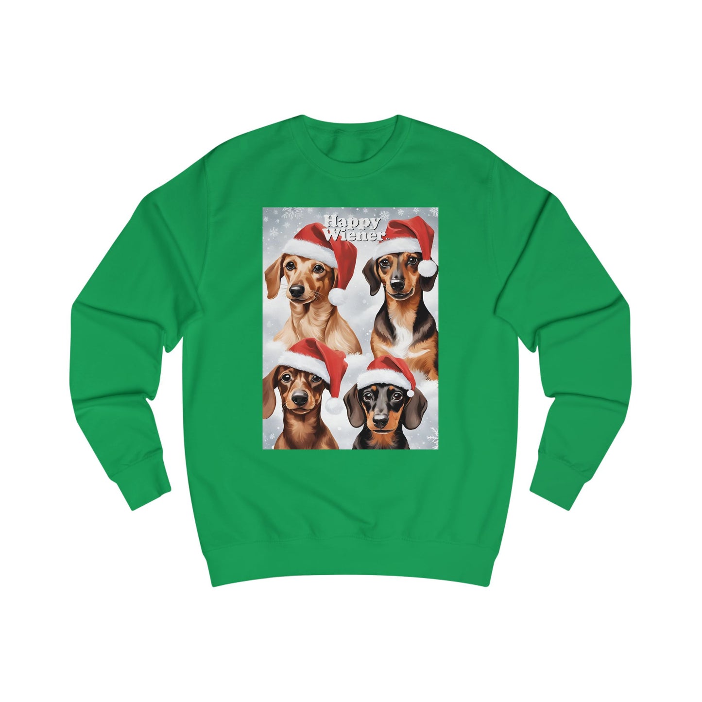 Happy Wiener™ CHRISTMAS SWEATER collage