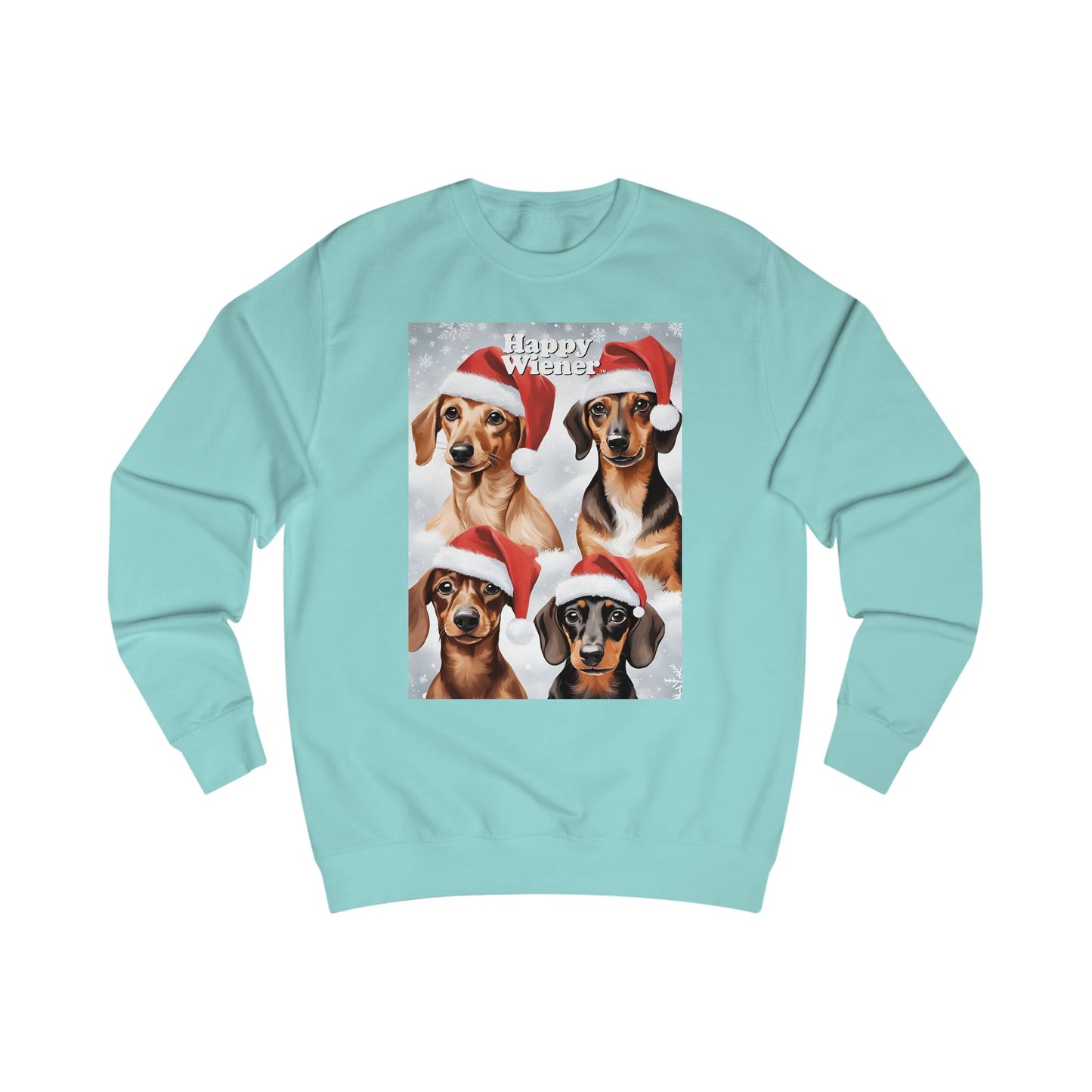 Happy Wiener™ CHRISTMAS SWEATER collage