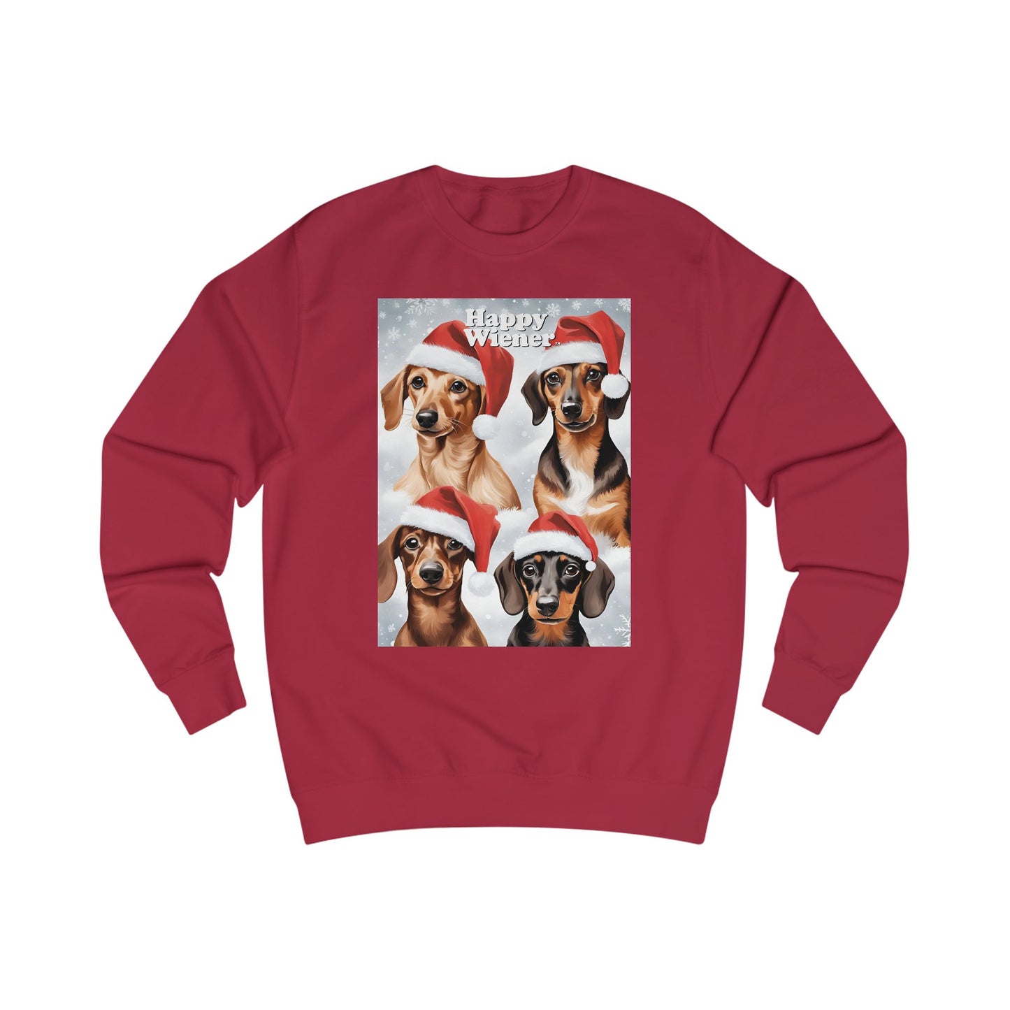 Happy Wiener™ CHRISTMAS SWEATER collage