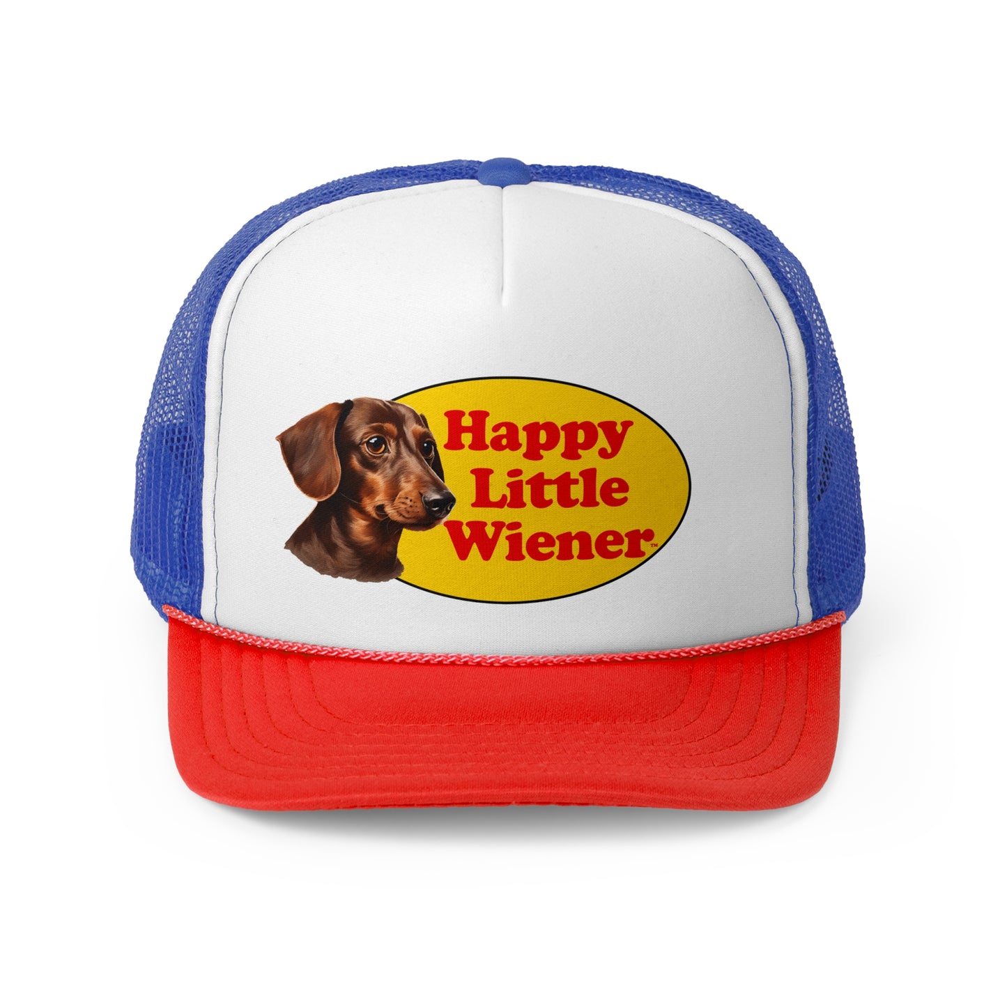 Happy Little Wiener™ Official Trucker Hat Gift - Wiener Dog Hat