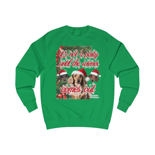 Happy Wiener™ CHRISTMAS SWEATER WIENER PARTY