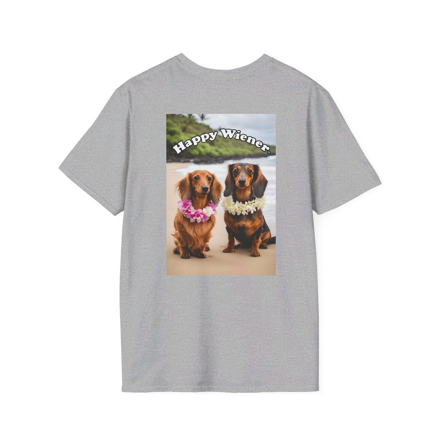 Happy Wiener™ "Buds" Blonde Weenie Tee Hawaiian Dream