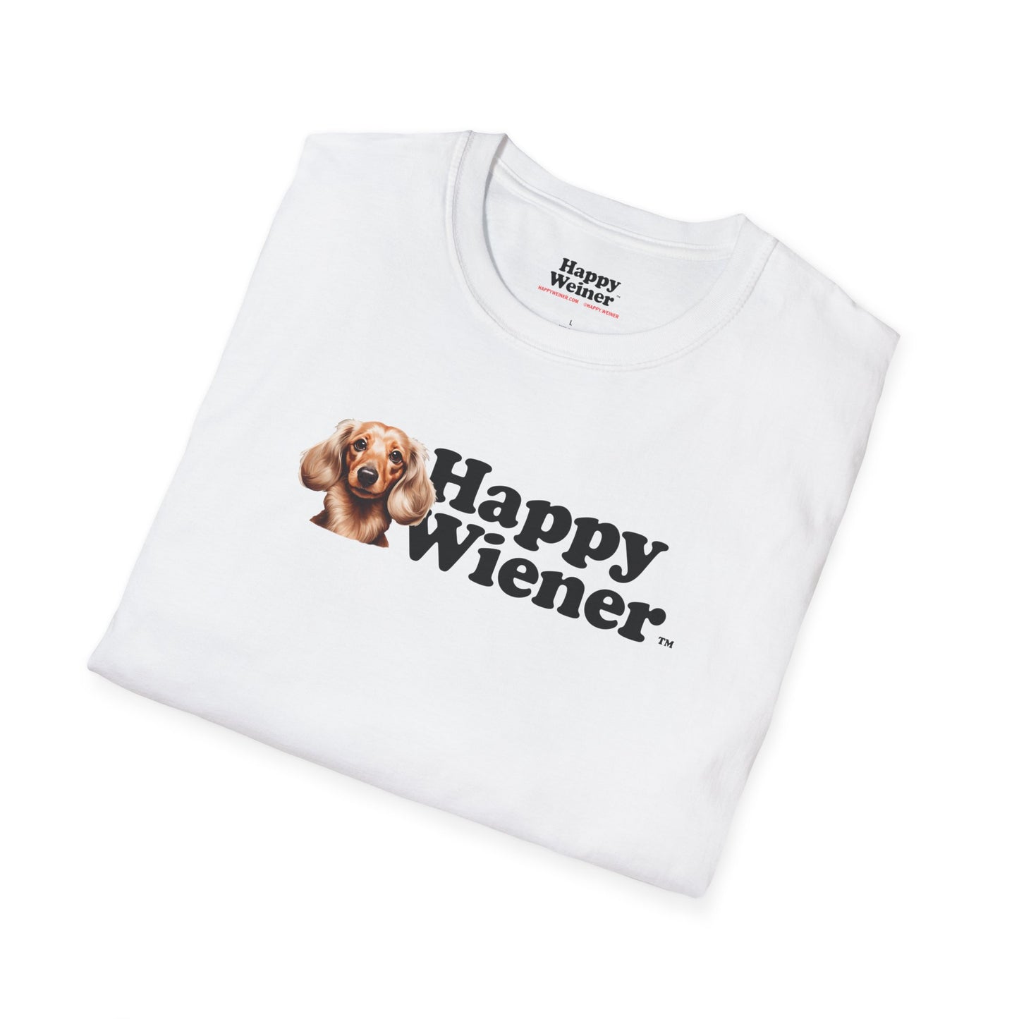 Happy Wiener™ Blonde Ween Blue Tee