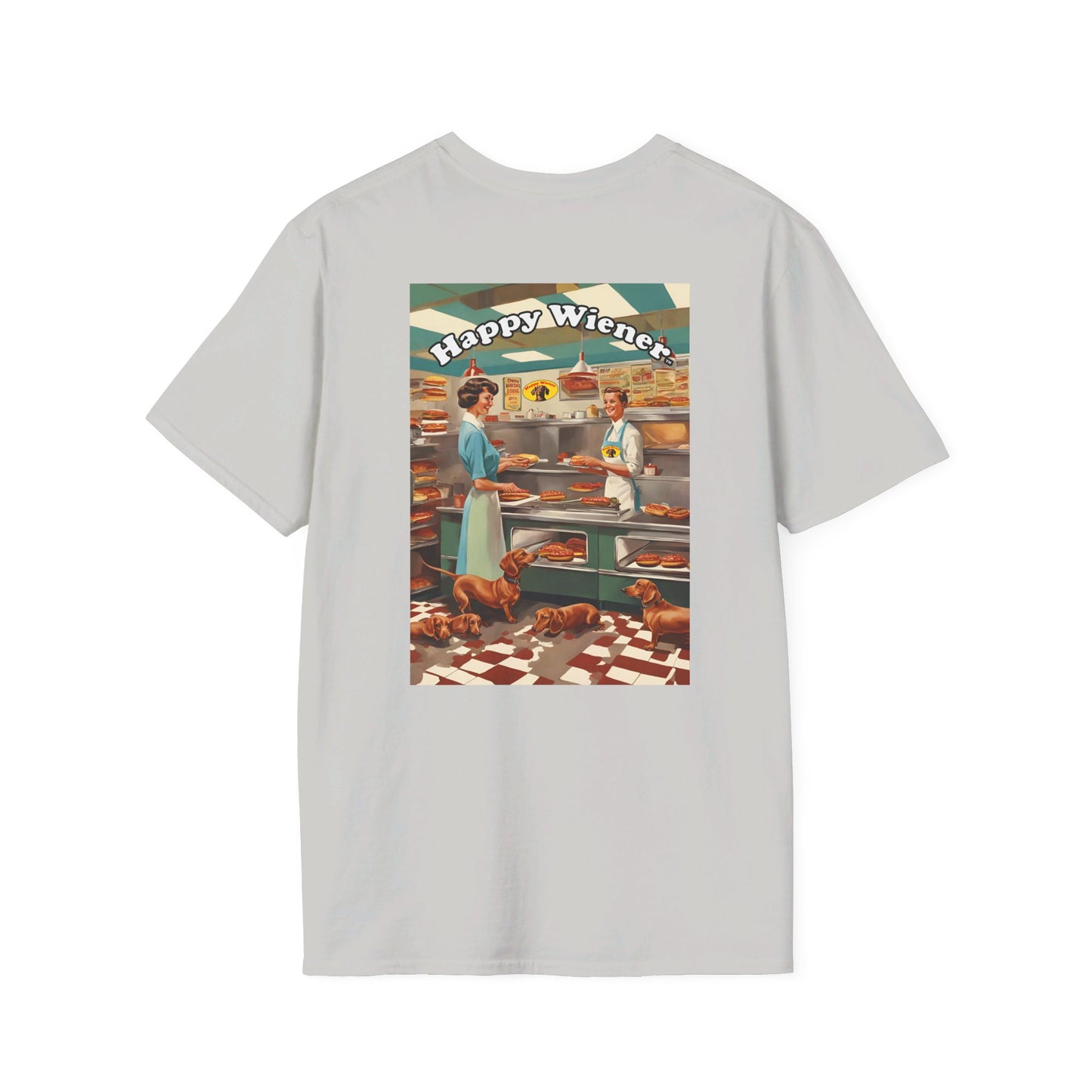 Happy Wiener™ "4 Weens Diner" Blonde Weenie Tee