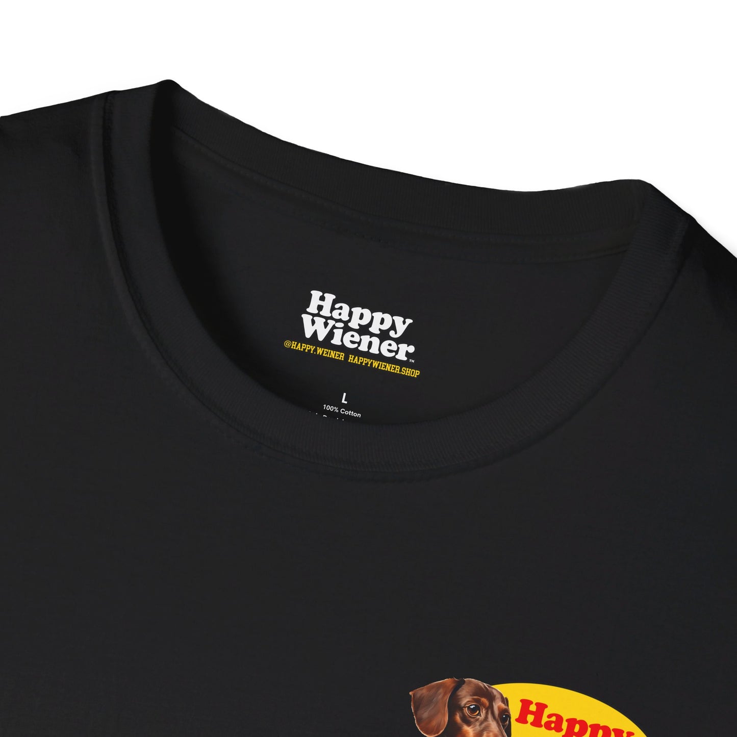 Happy Little Wiener™ "Hot Diggity Dog" T-Shirt Weenie Tee