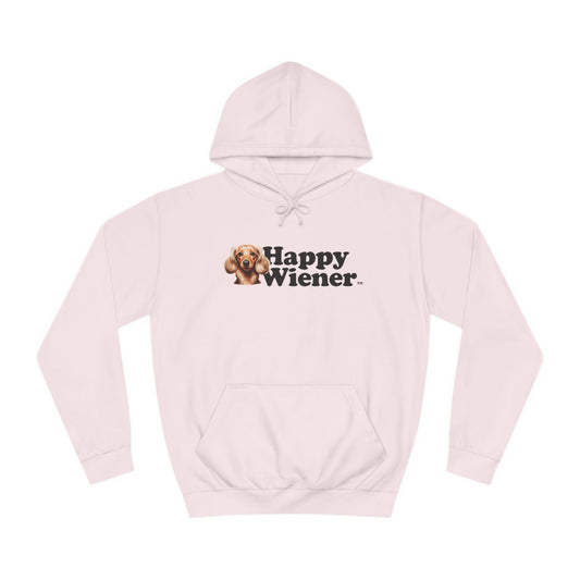 Happy Wiener™ Pink Hoodie Blonde Ween