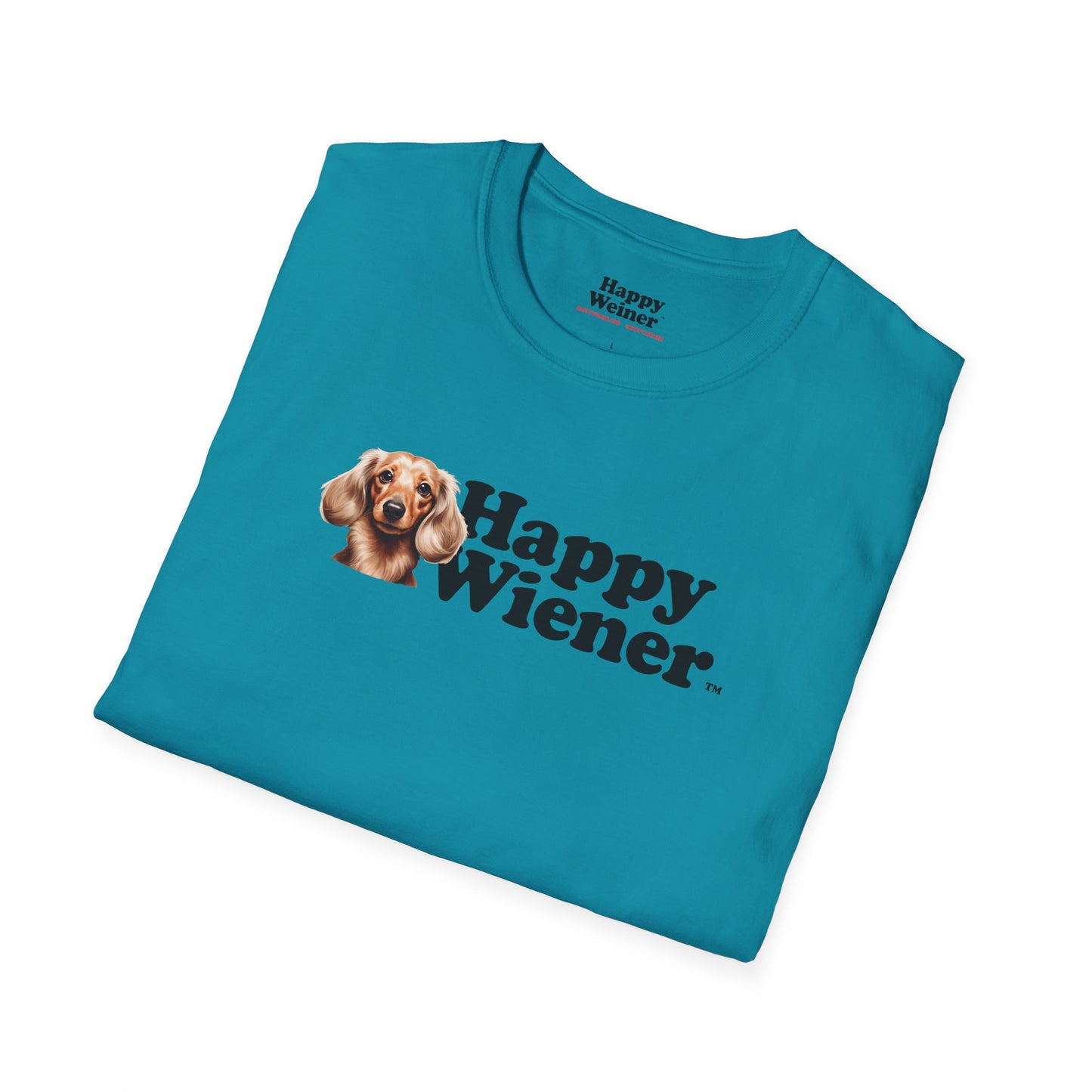 Happy Wiener™ Blonde Ween Blue Tee