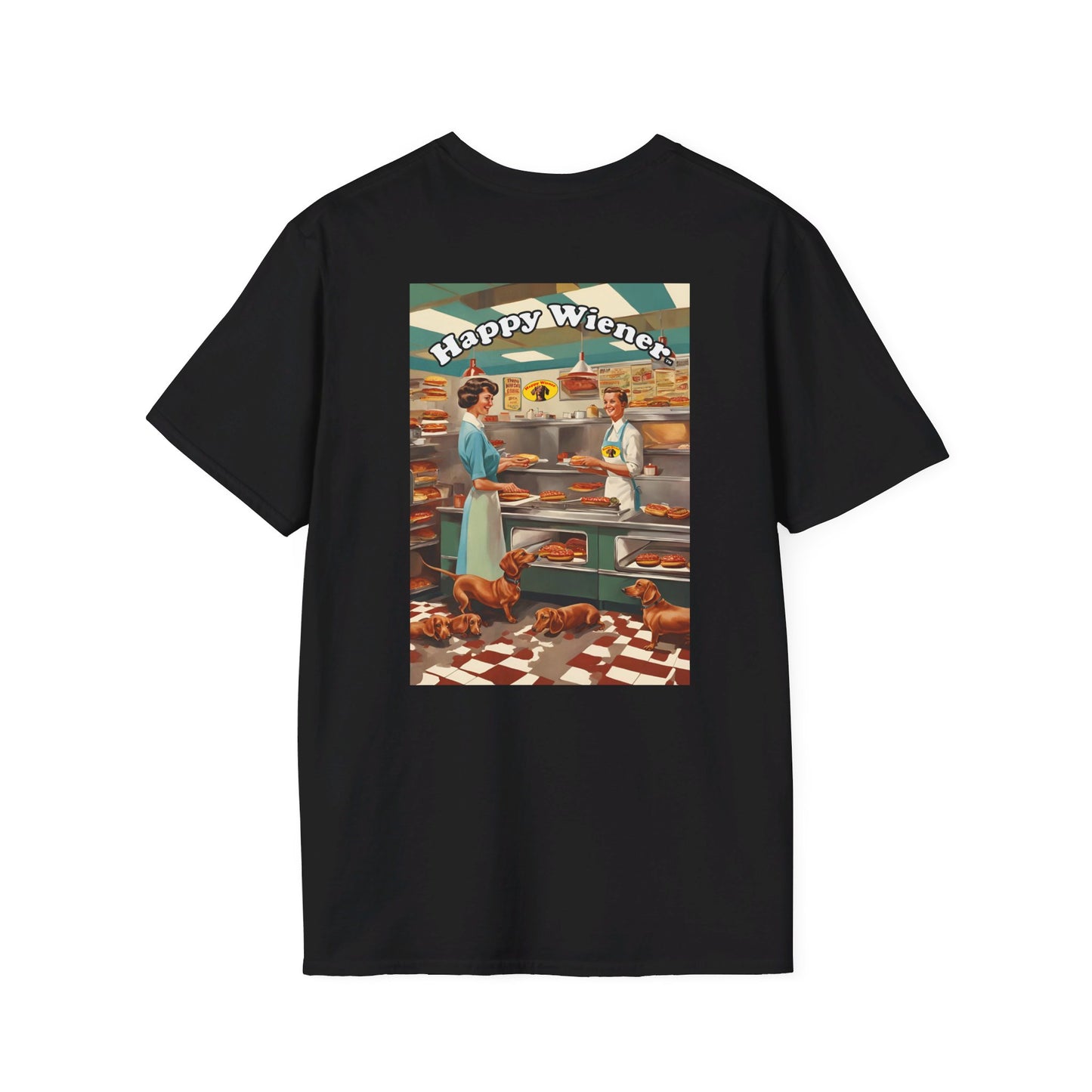 Happy Wiener™ "4 Weens Diner" Blonde Weenie Tee