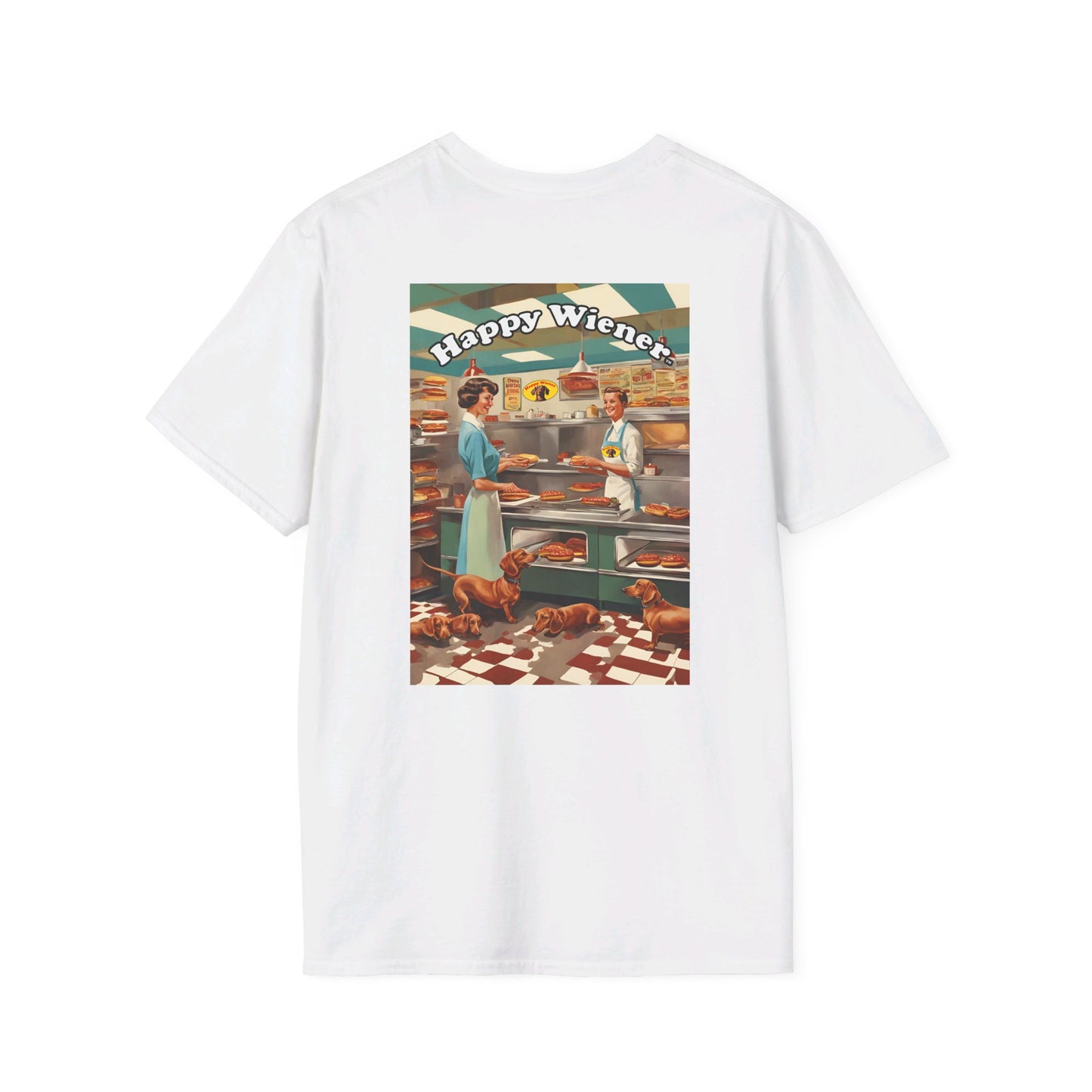 Happy Wiener™ "4 Weens Diner" Blonde Weenie Tee